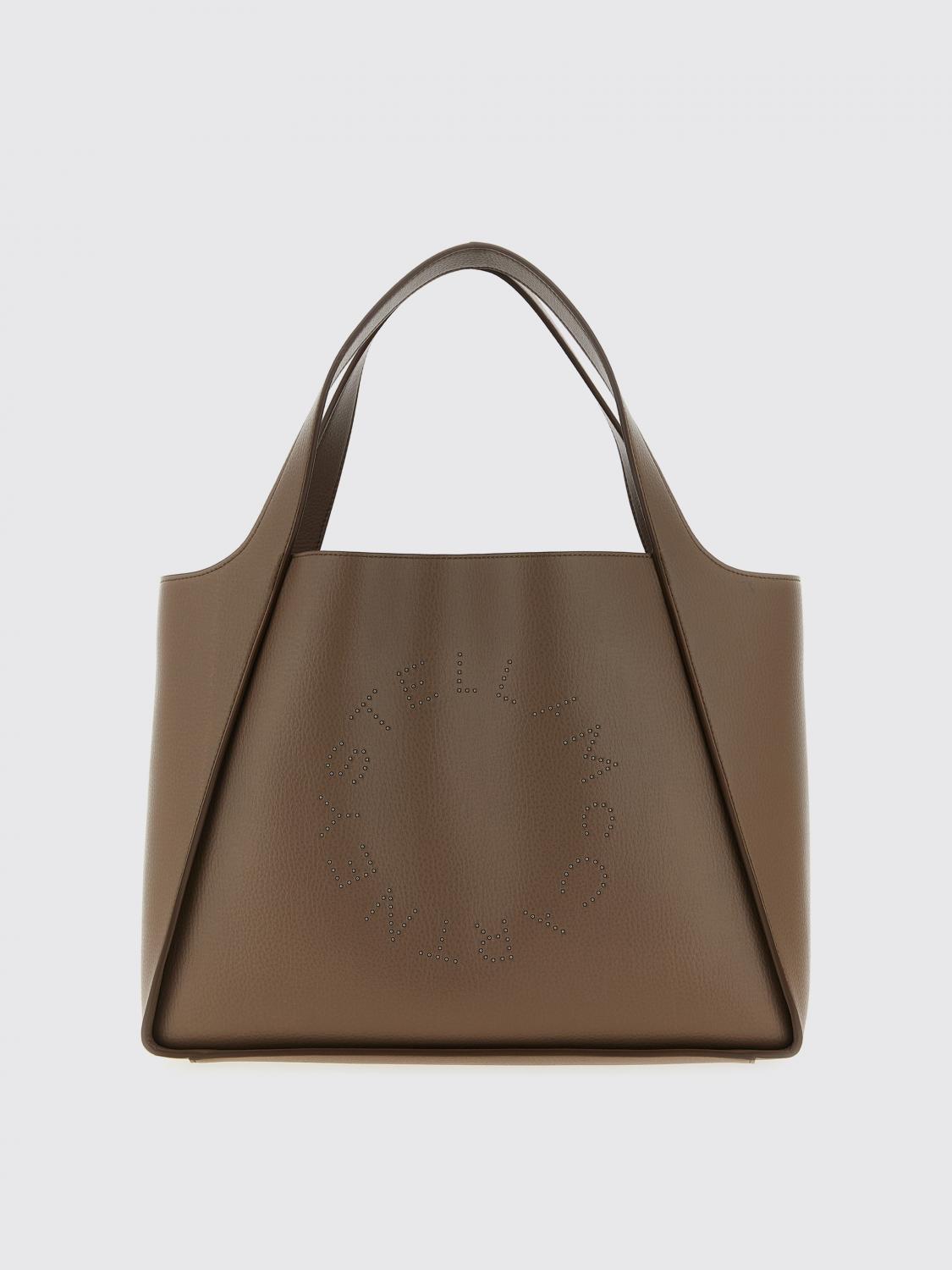 Stella Mccartney Shoulder Bag Woman Color Brown In Brown