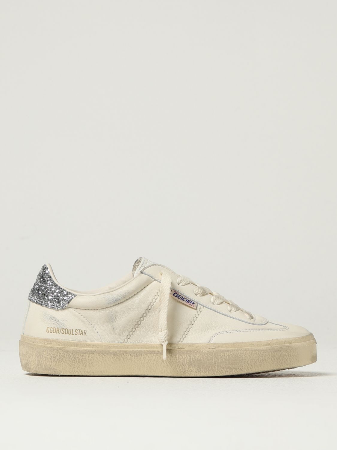 Golden Goose Soul Star Sneakers In White