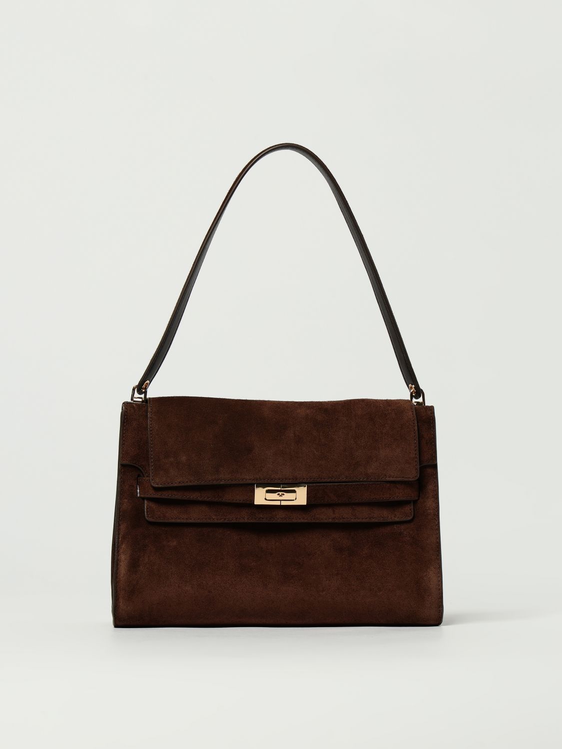 Tory Burch Shoulder Bag Woman Color Cocoa In Brown