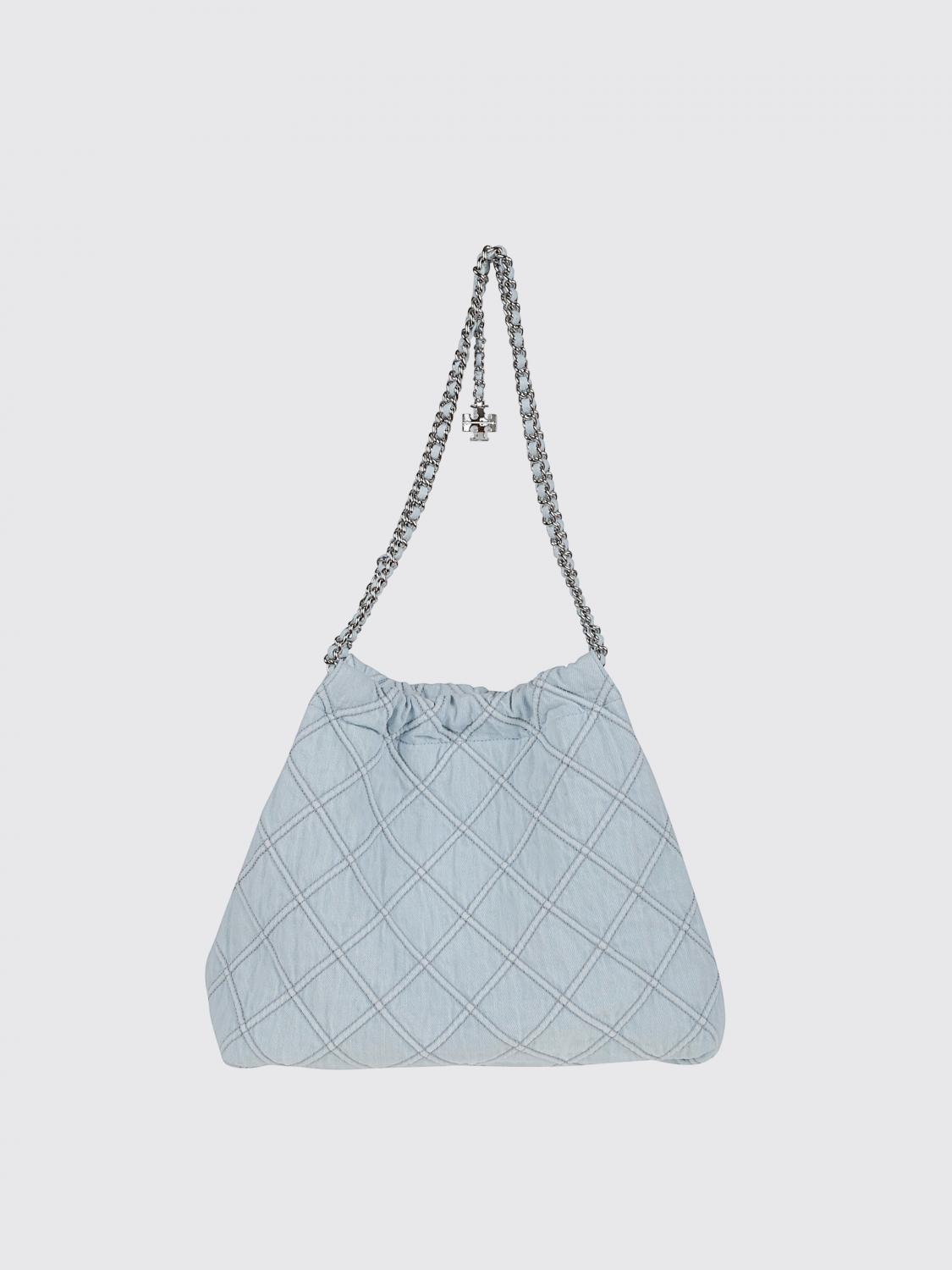 Tory Burch Shoulder Bag  Woman Color Gnawed Blue In Blue