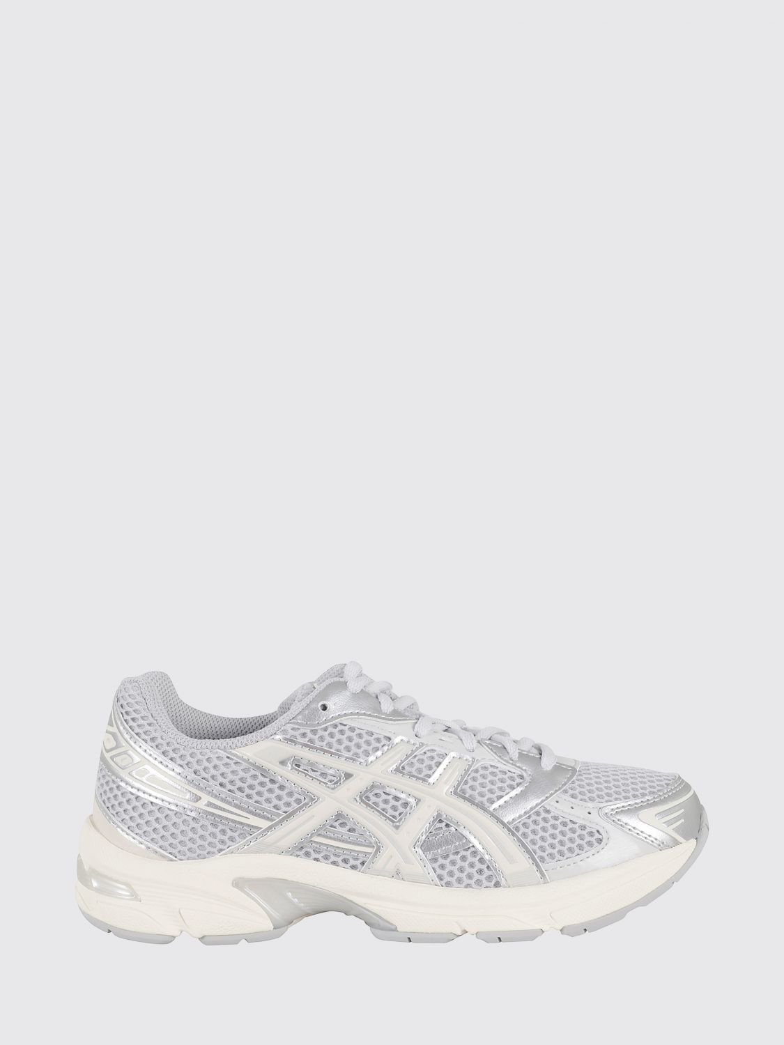 Asics Womens Cloud Grey Oatmeal Gel 1130 Woven Trainers In Gray
