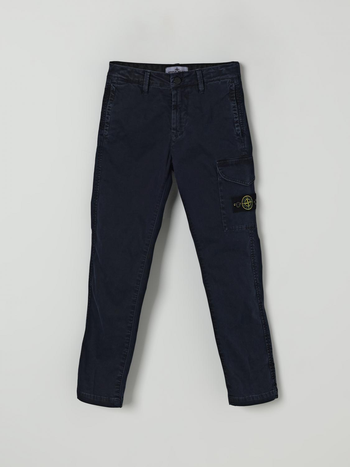 STONE ISLAND JUNIOR Hose Kinder Farbe Blau
