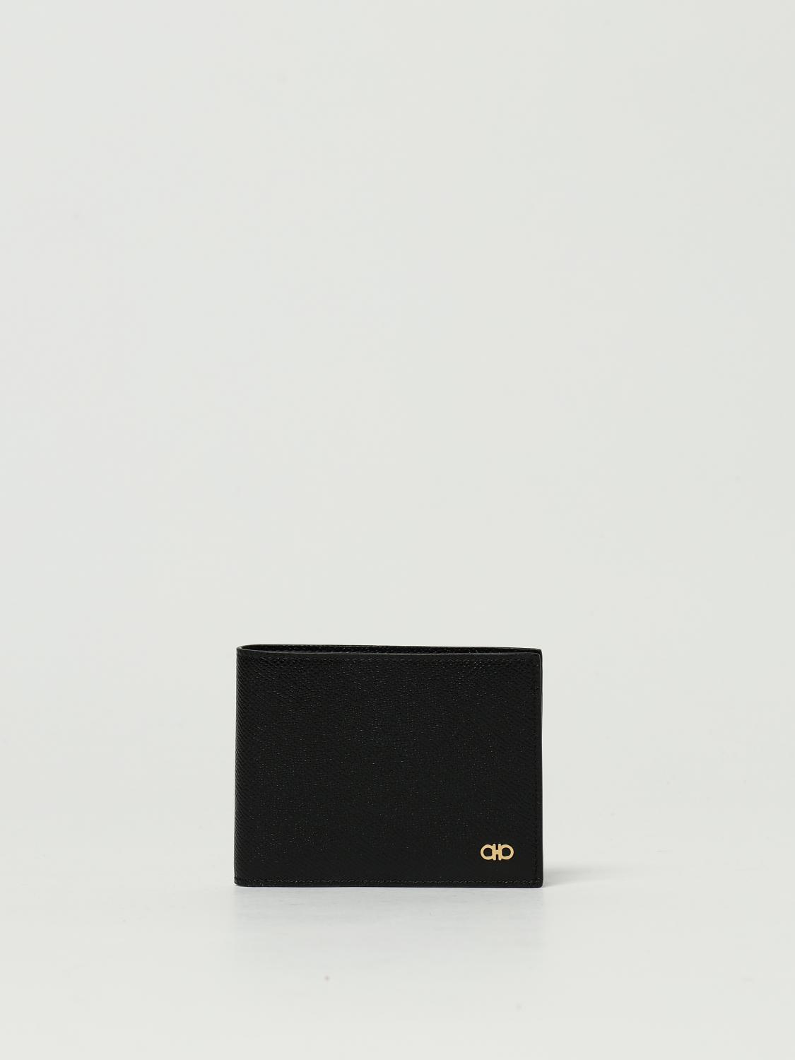 Ferragamo Wallet  Men Color Black In Black