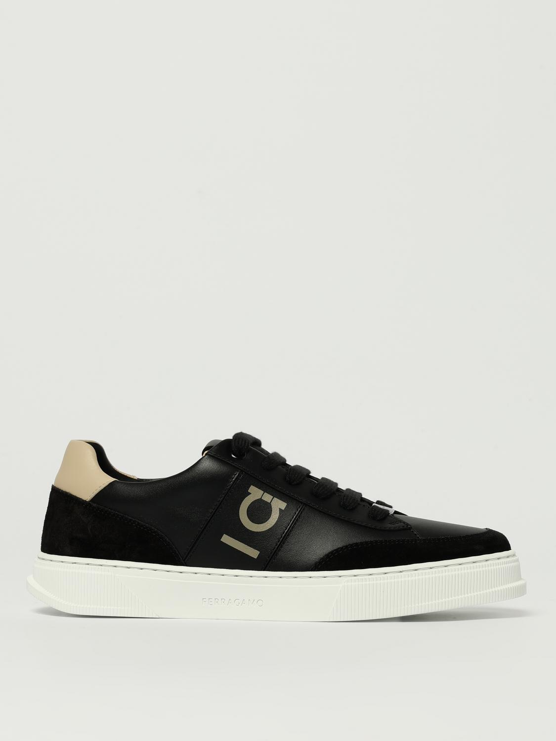 Ferragamo Gancini Sneakers In Multi