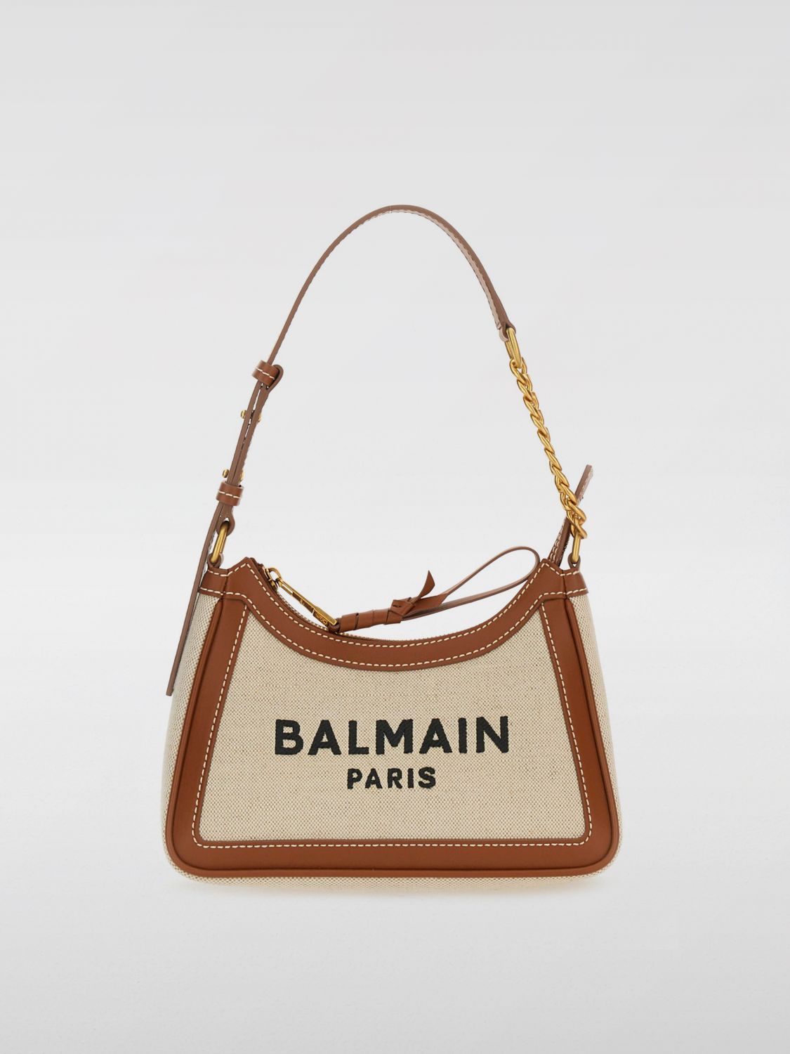 Balmain Shoulder Bag  Woman Color Brown In Brown