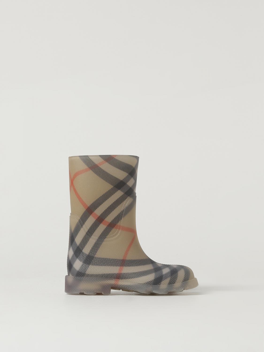 Burberry Shoes Kids Color Grey In Multi