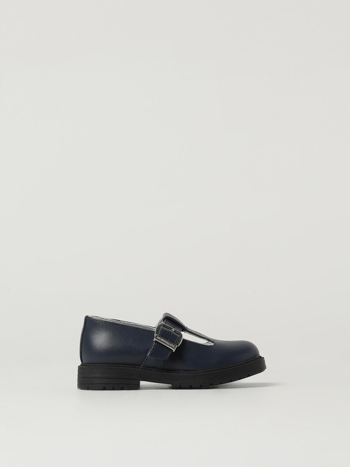 Monnalisa Patent Leather Mary Janes In Black