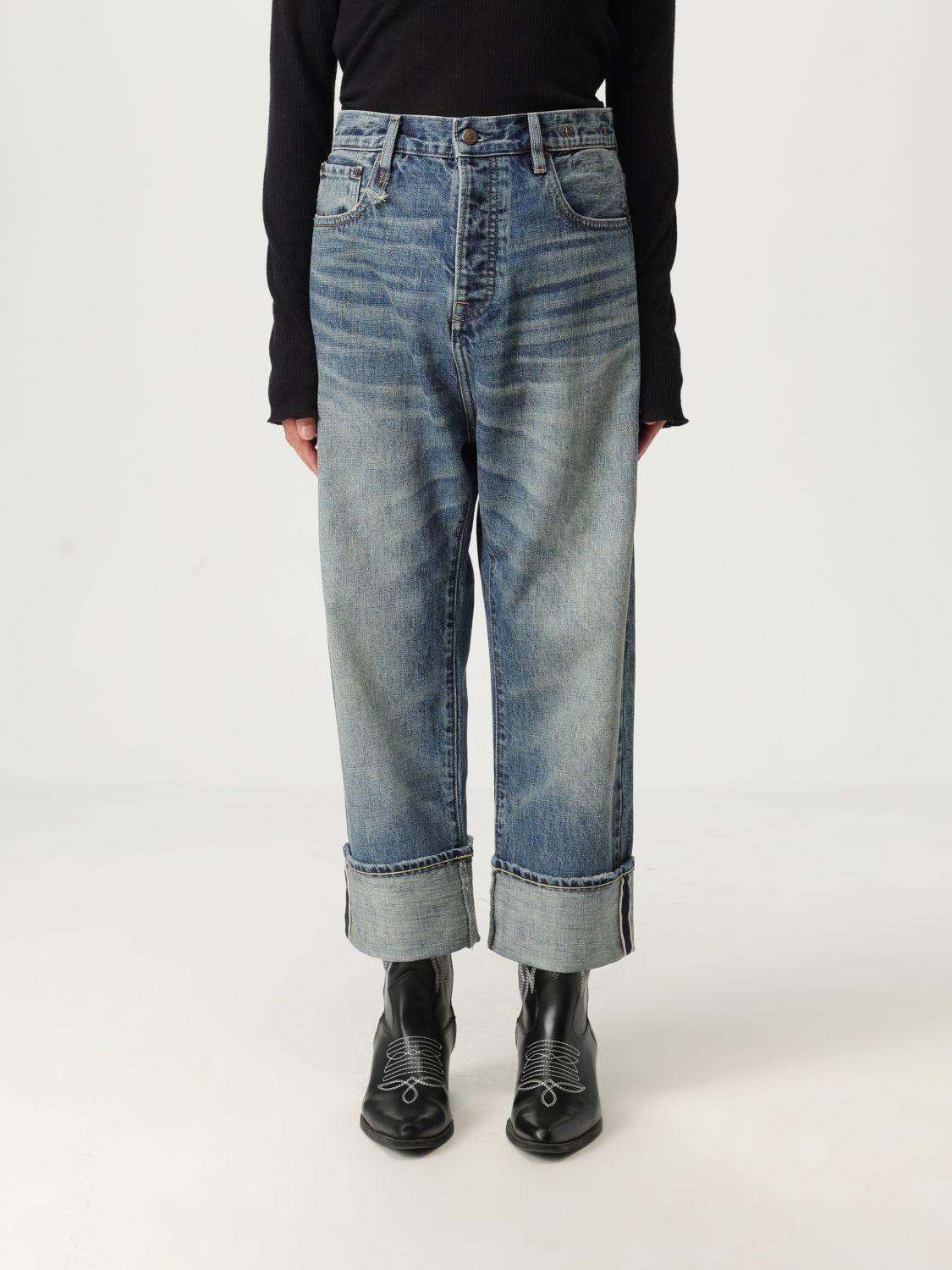 R13 Jeans  Woman Color Blue