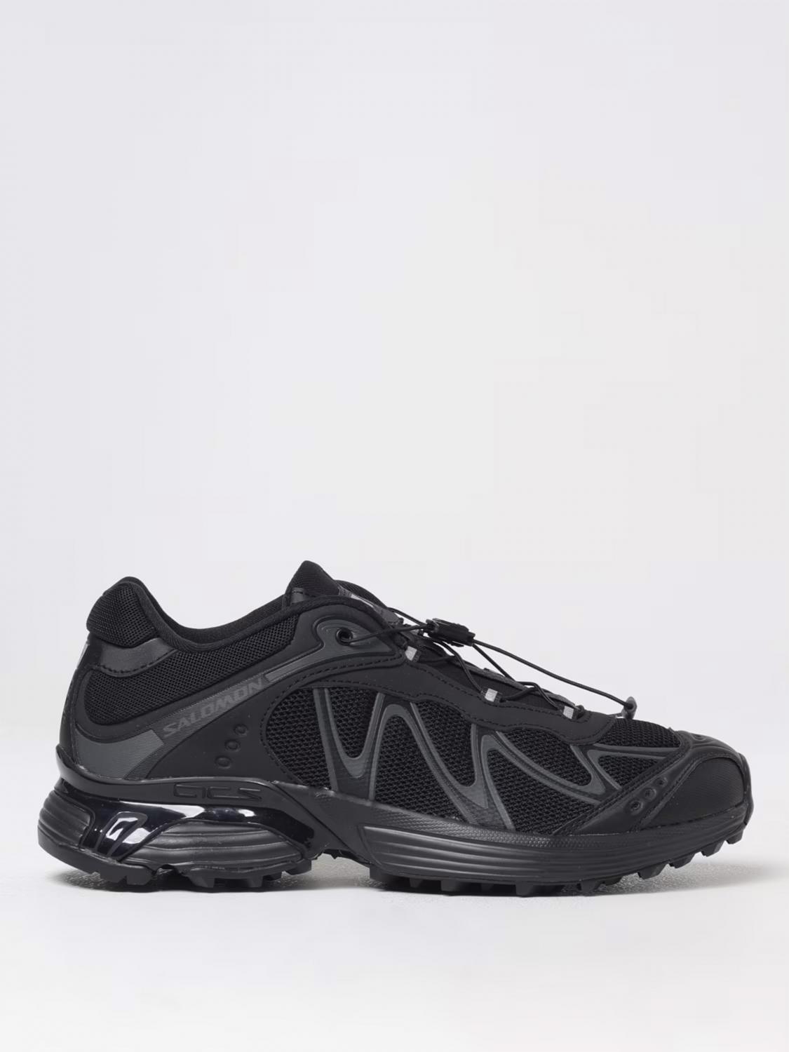 Salomon Xt-whisper Mesh And Rubber Sneakers In Black