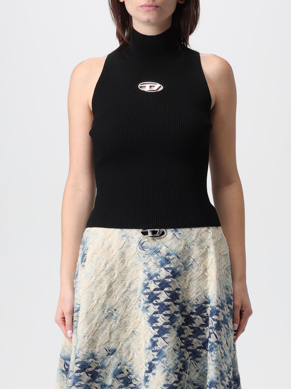 DIESEL Top Damen Farbe Schwarz