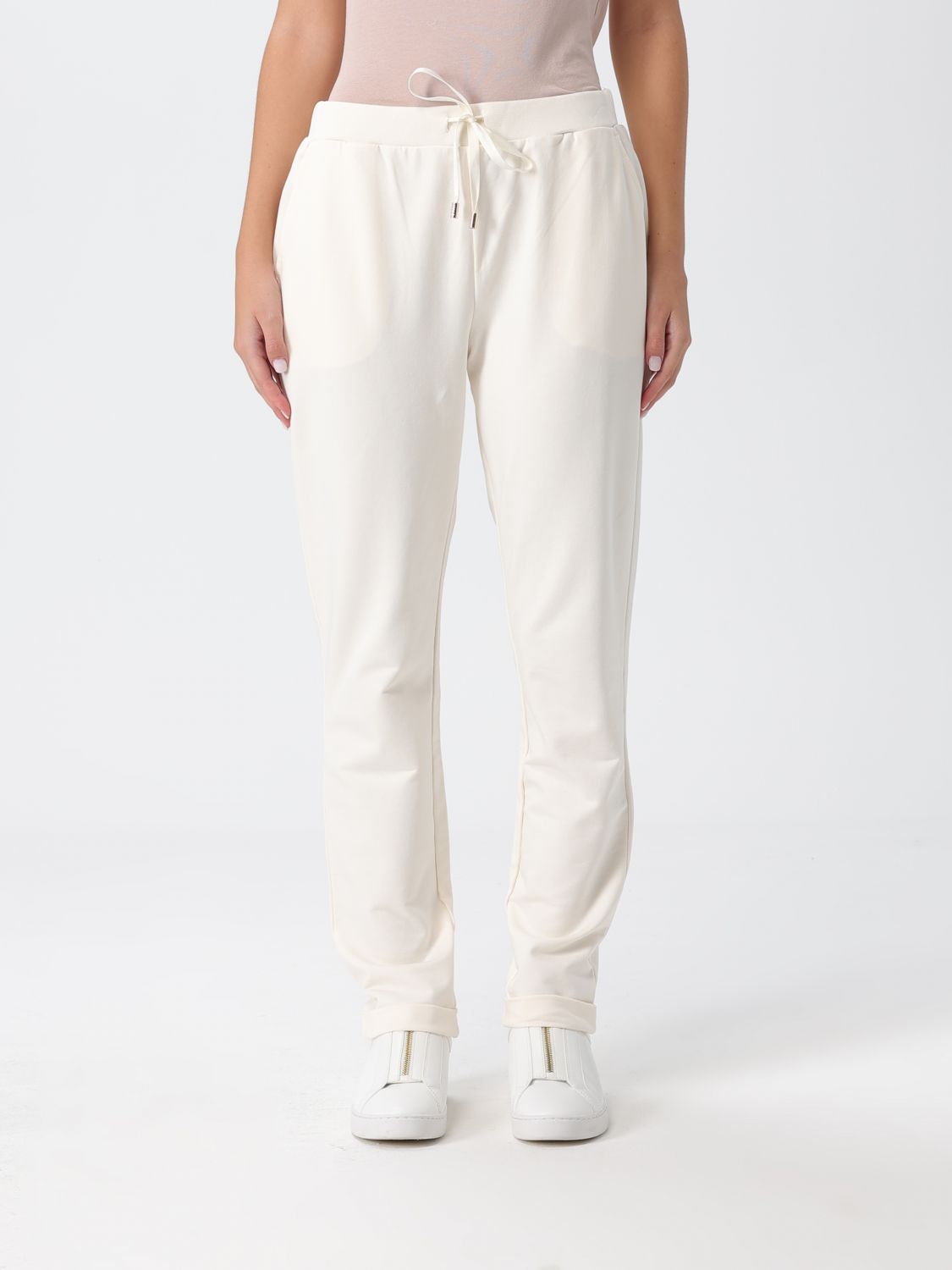 Liu •jo Pants Liu Jo Woman Color White In White