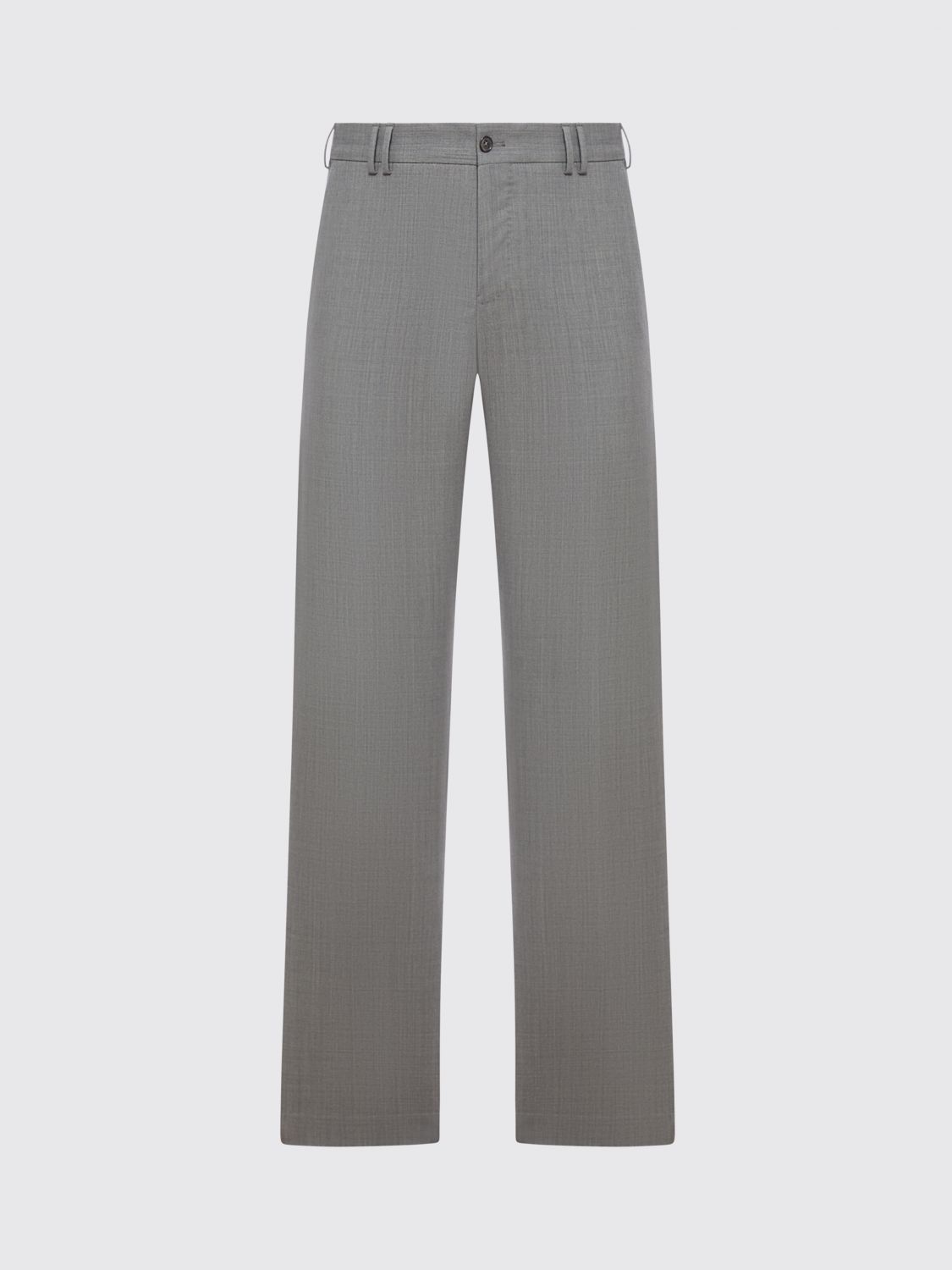 Pt Torino Michael Tailored Wool Trousers In Gray