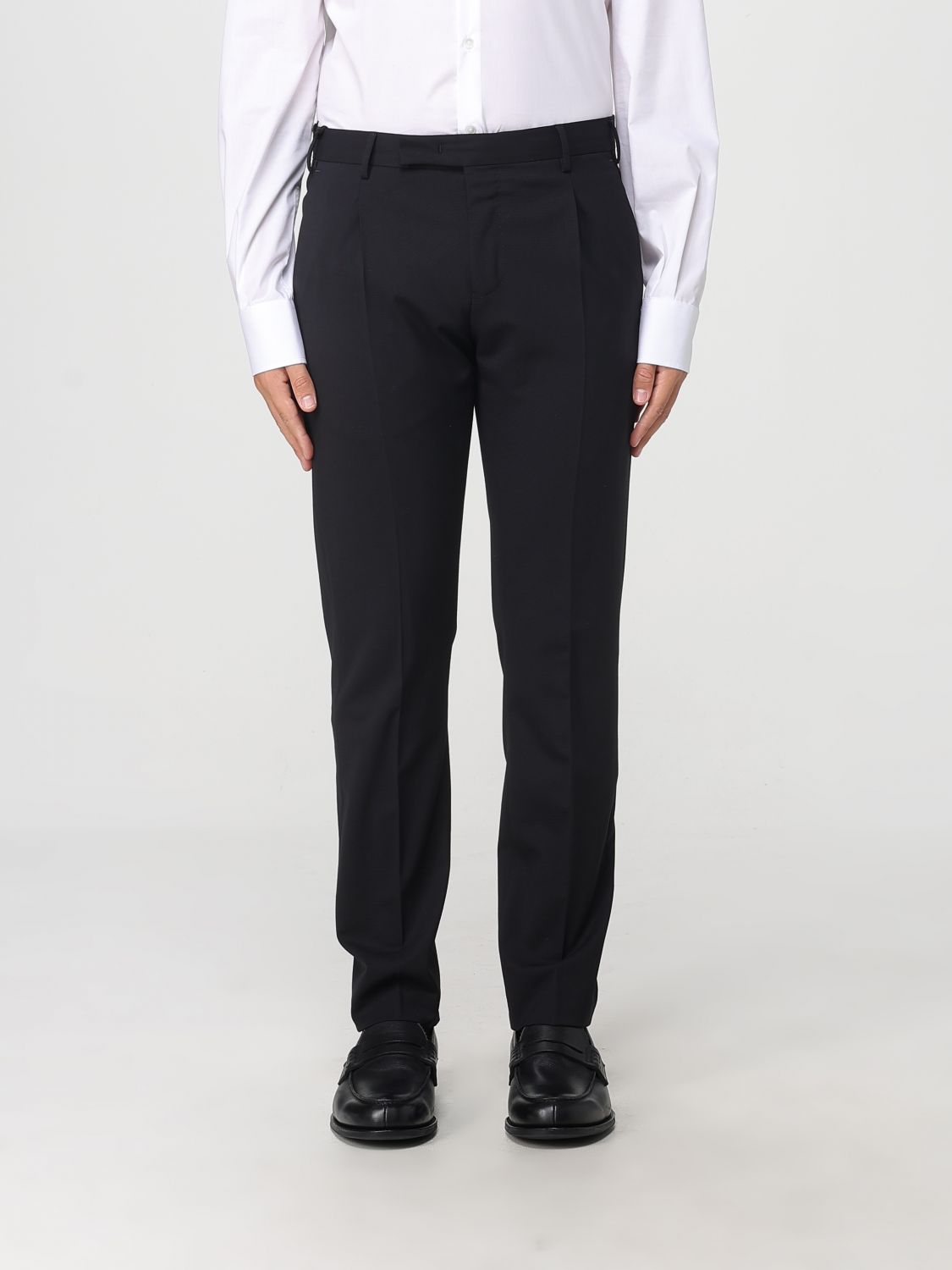 Pt Torino Pants  Men Color Blue In Black