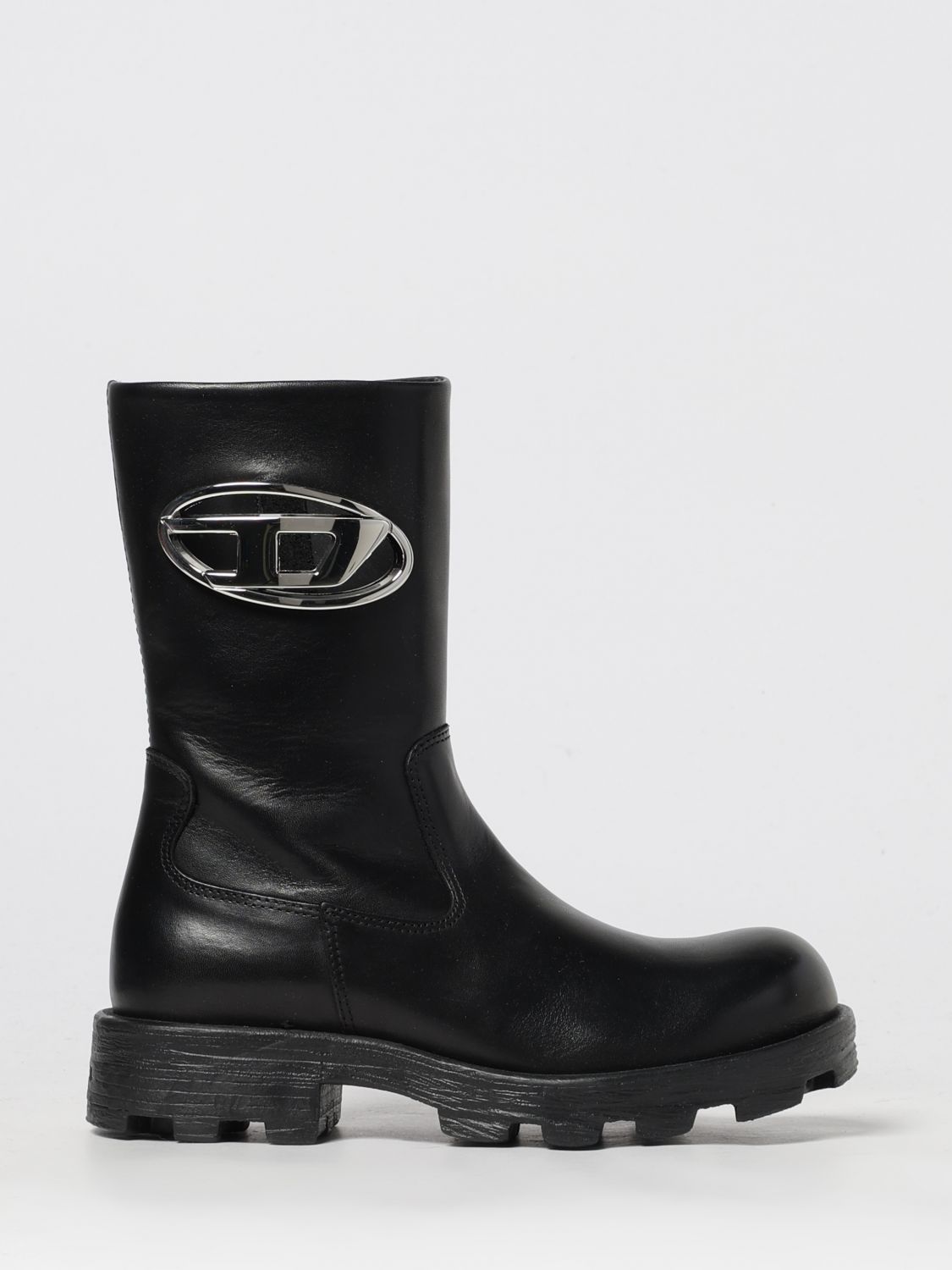 Diesel Flat Ankle Boot  Woman Color Black