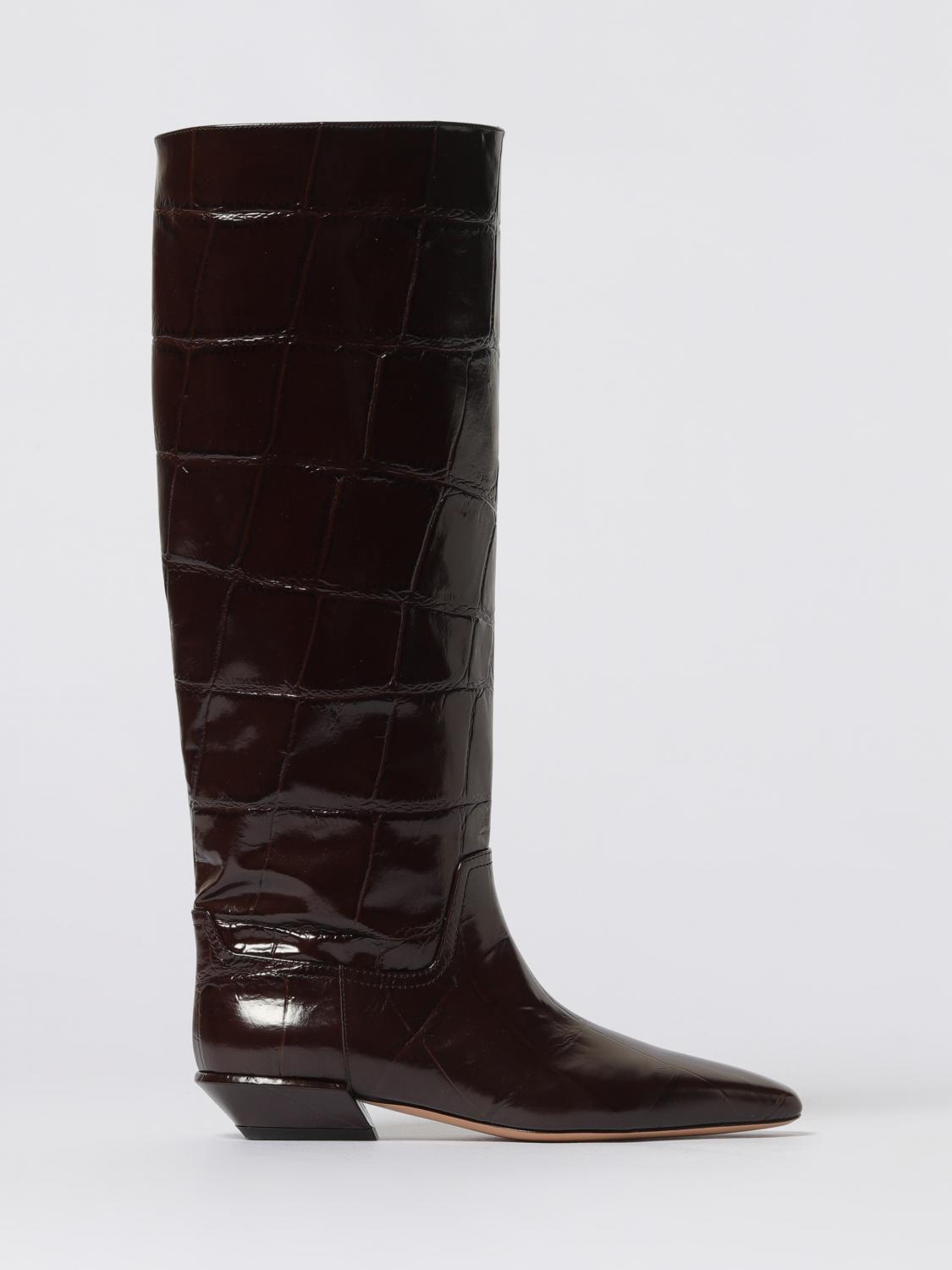 Paris Texas Flat Ankle Boot  Woman Color Brown