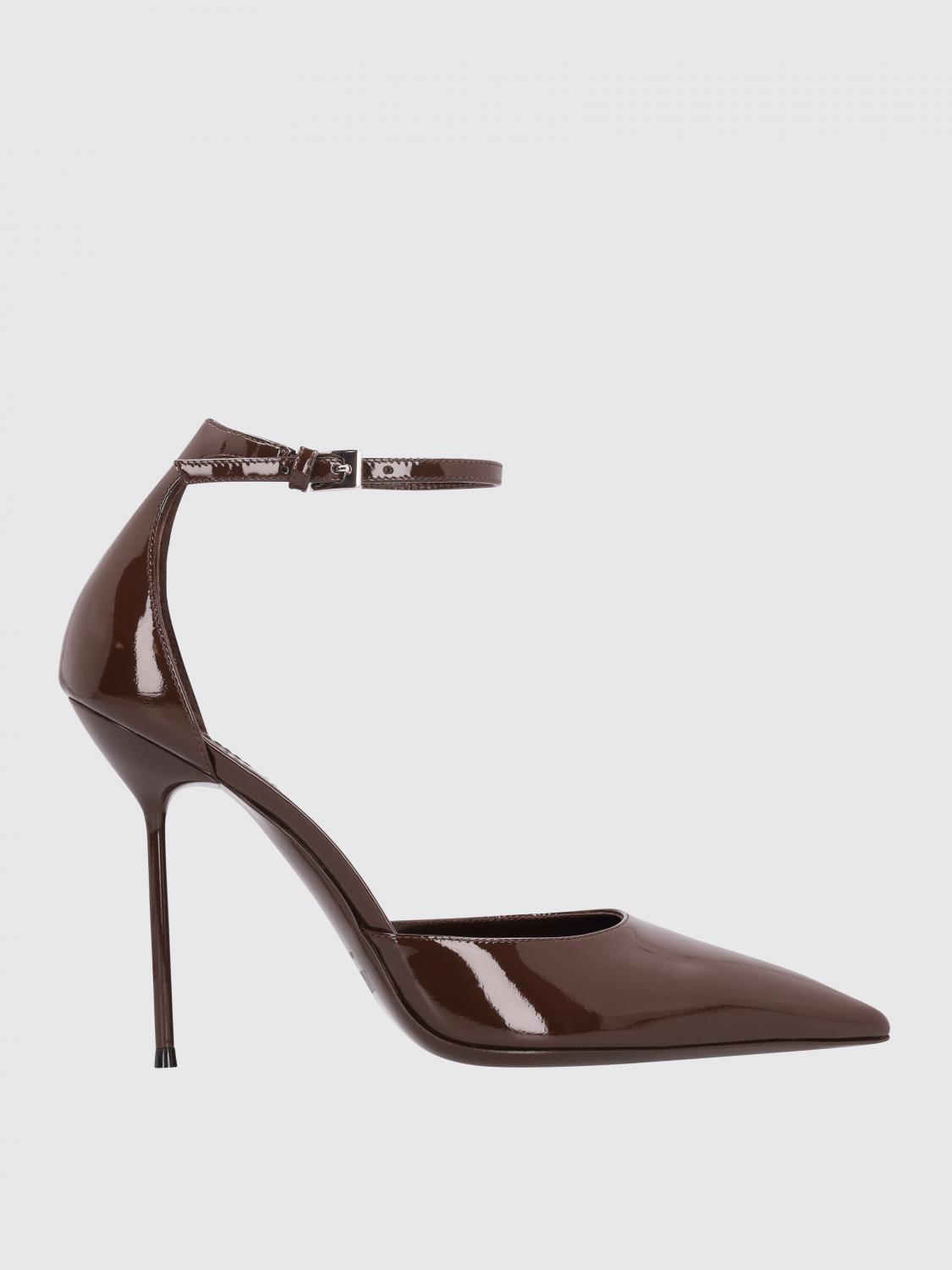 Paris Texas Lidia Patent Leather Pumps In Brown