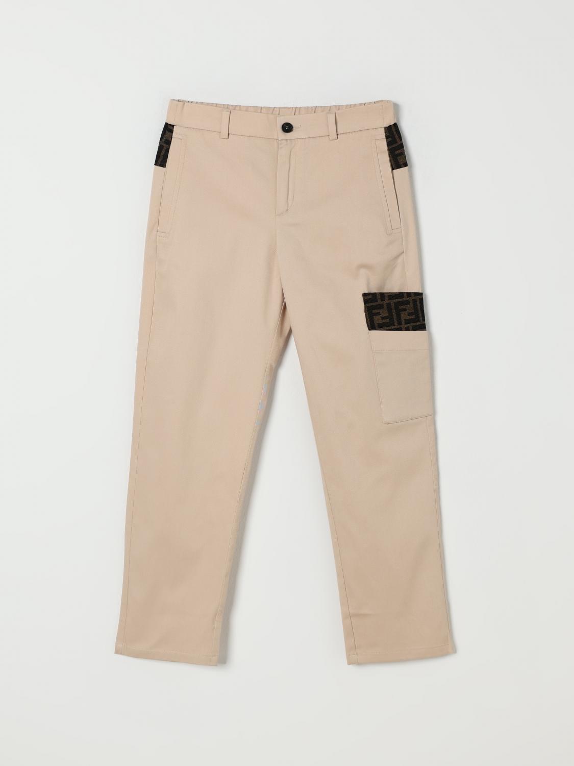 FENDI Pantalone cargo in misto cotone