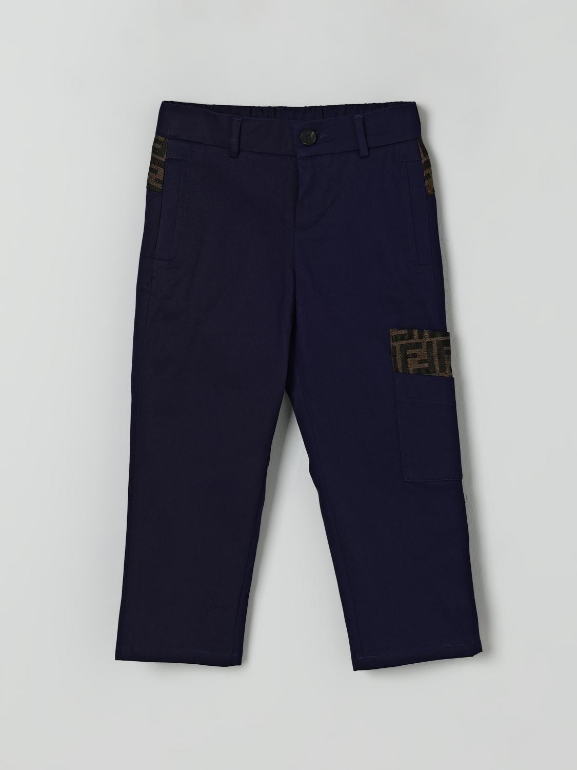 FENDI Pantalone cargo in misto cotone