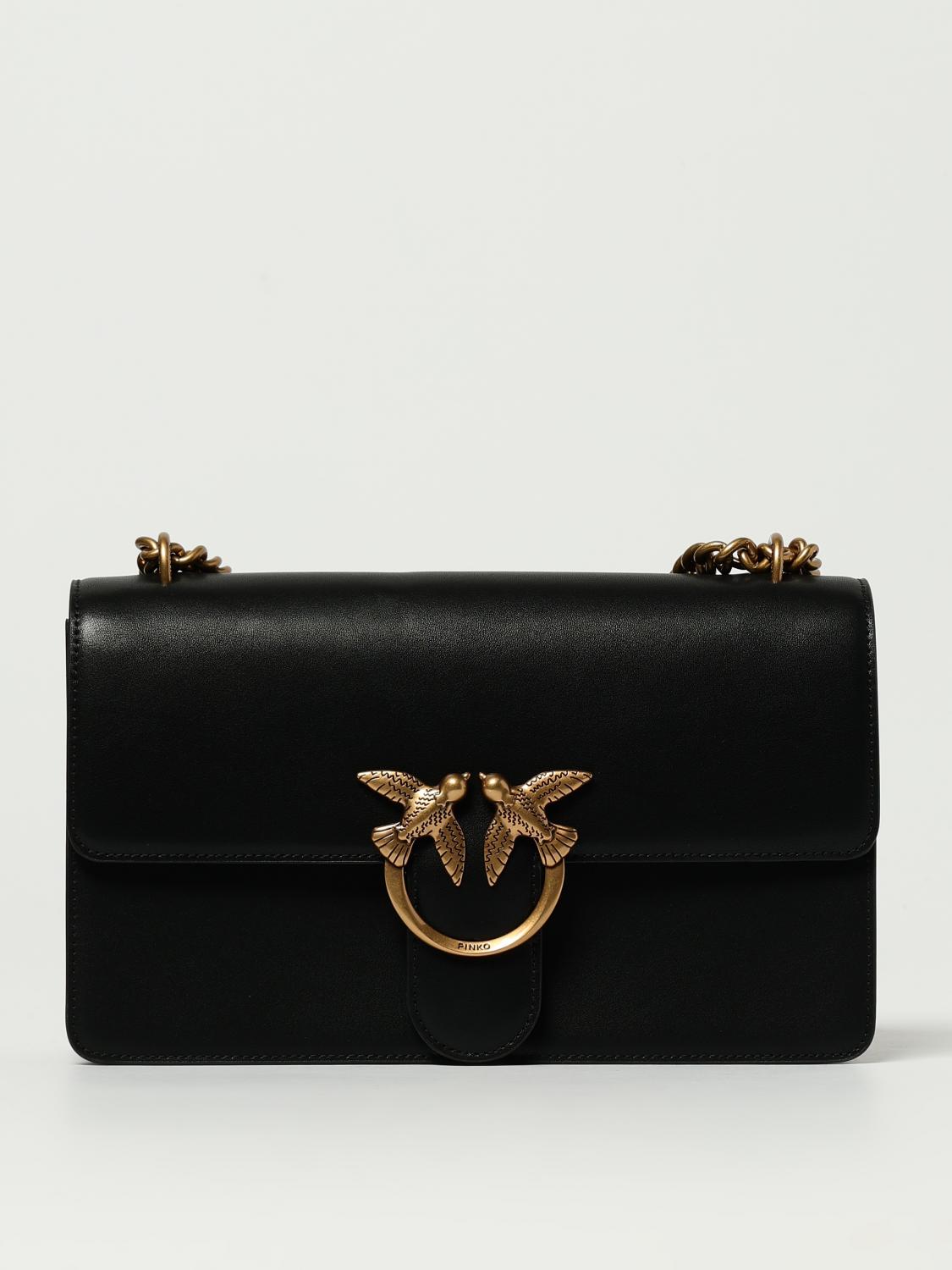 Pinko Love One Classic Crossbody Bag In Black
