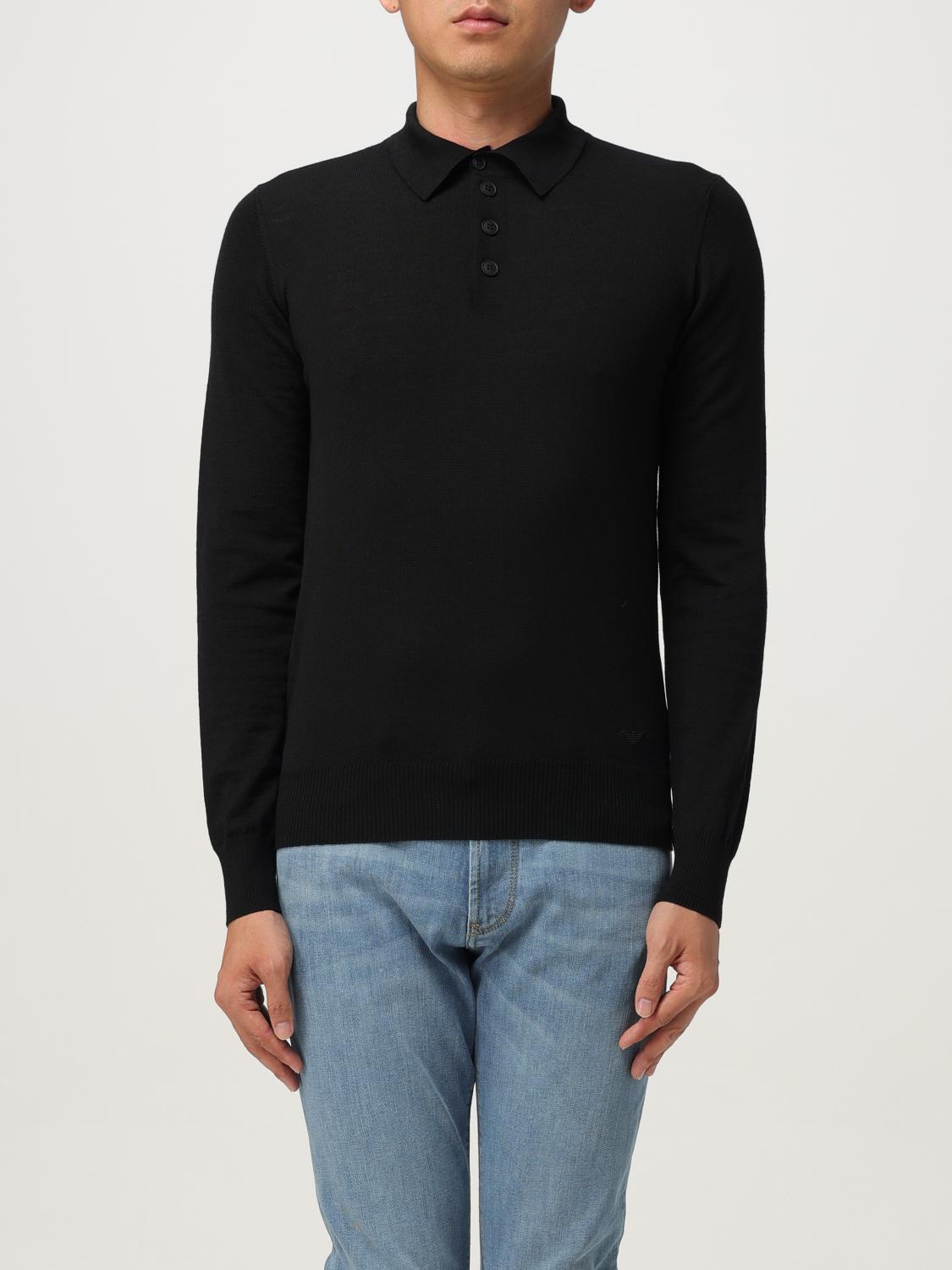 EMPORIO ARMANI Polo Herren Farbe Schwarz