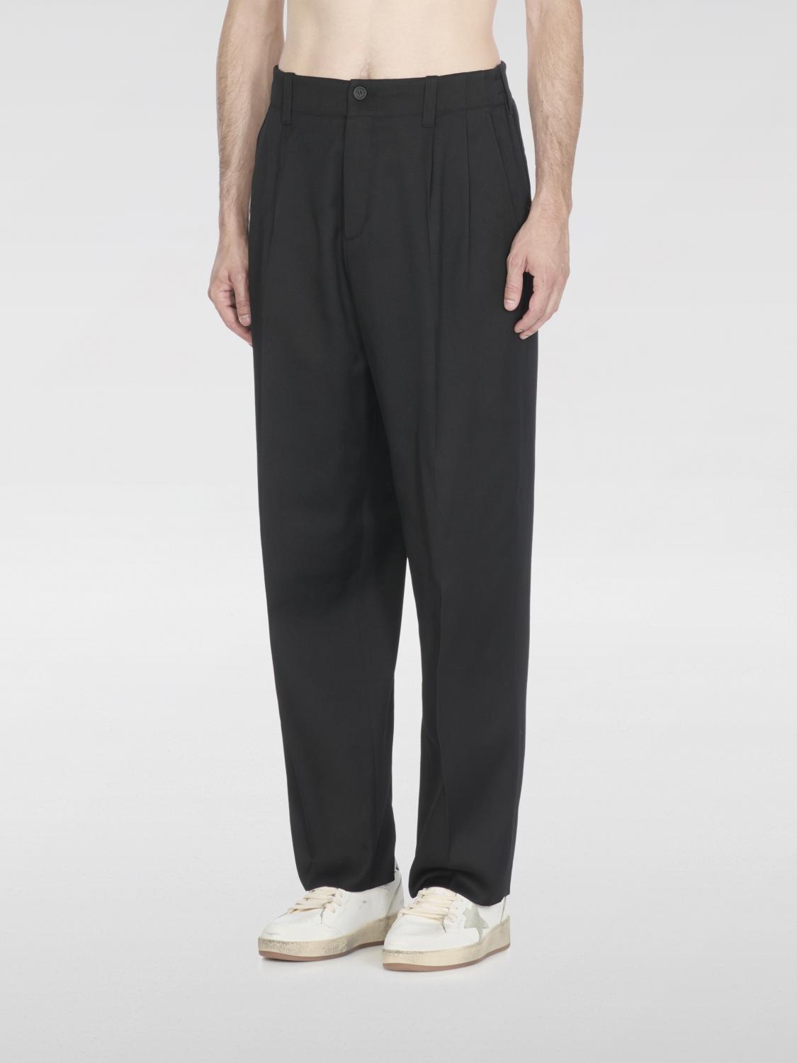 Golden Goose Ανδρών Μαύρο Pants Men Color