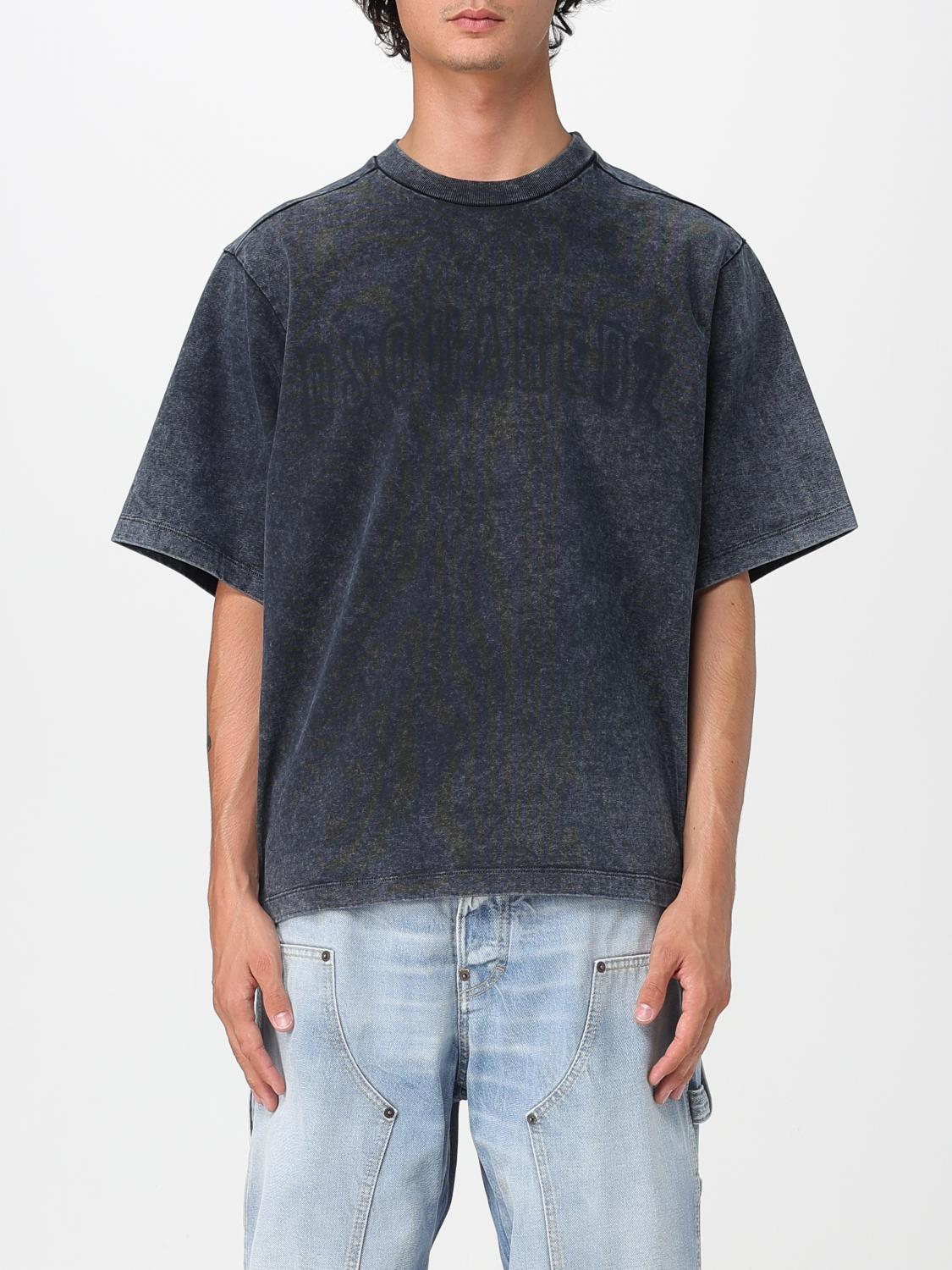 Dsquared2 T-shirt  Men Color Graphite In Blue