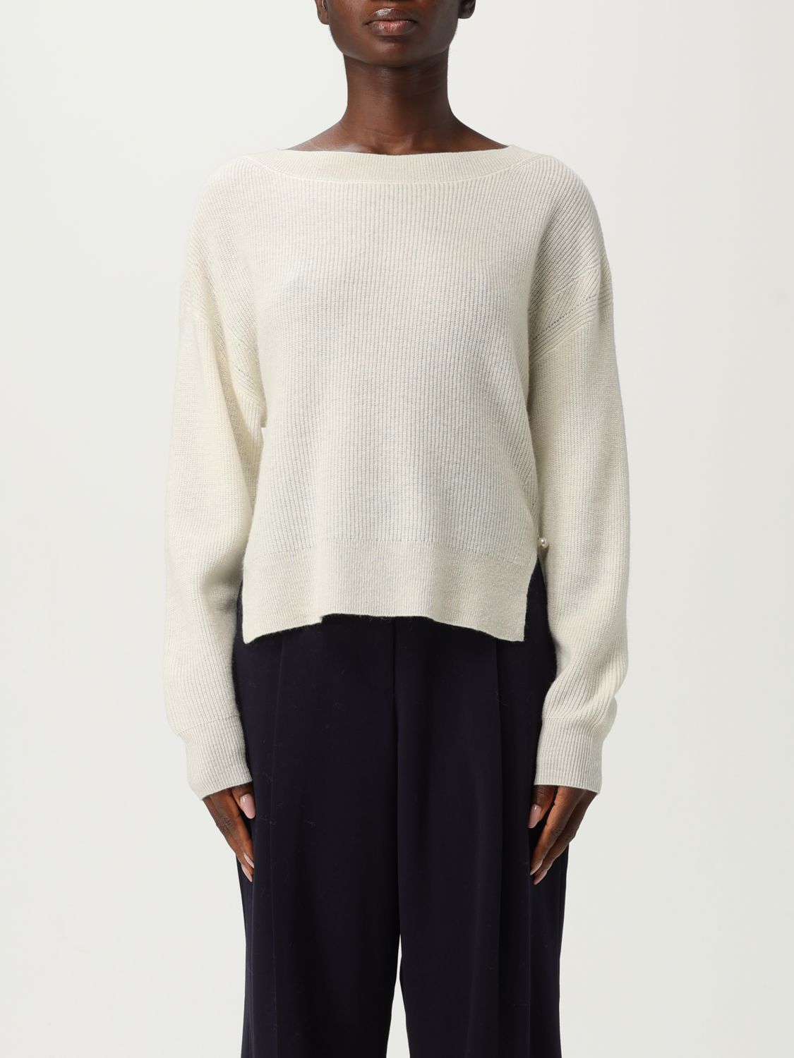 Liu •jo Sweater Liu Jo Woman Color White In White
