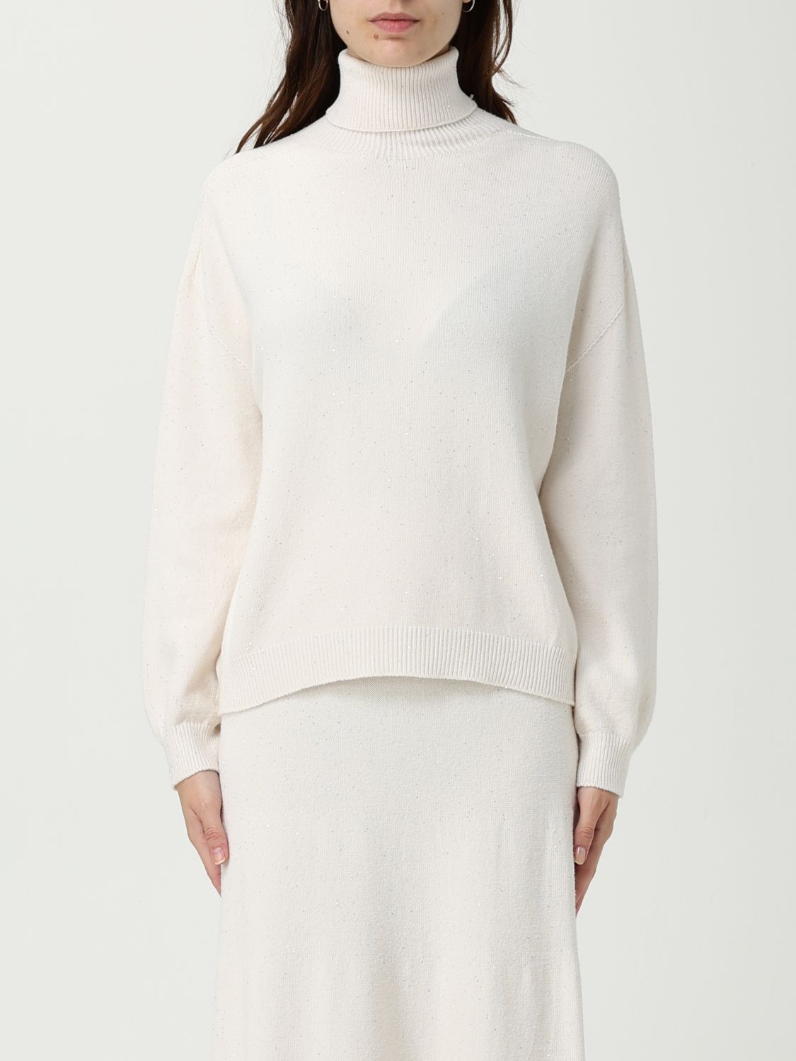 Liu Jo Γυναικών Άσπρο Sweater Woman Color