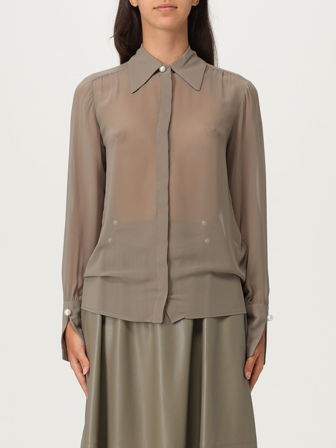 Liu •jo Top Liu Jo Woman Color Green In Green