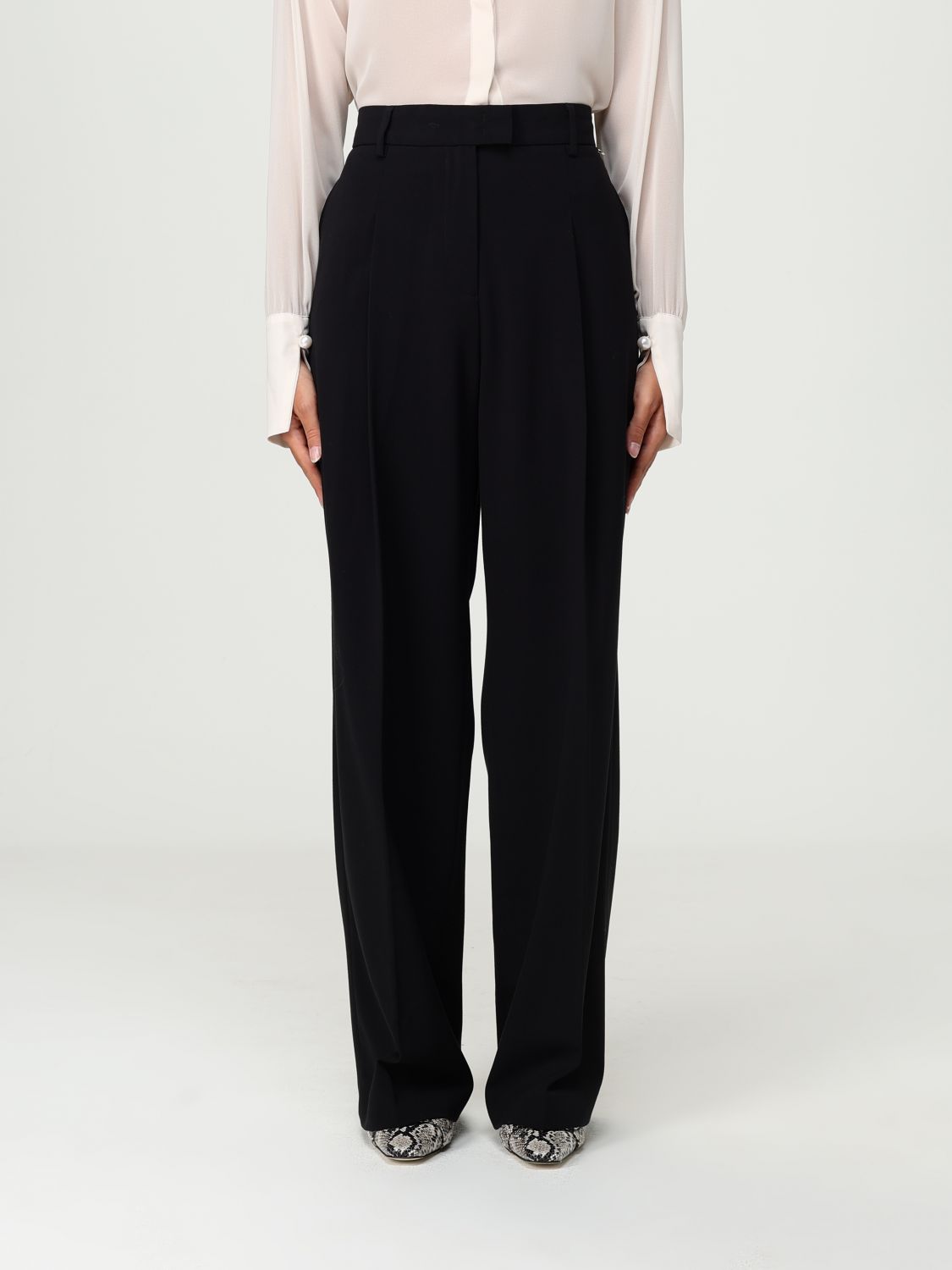 Liu •jo Pants Liu Jo Woman Color Black In Black
