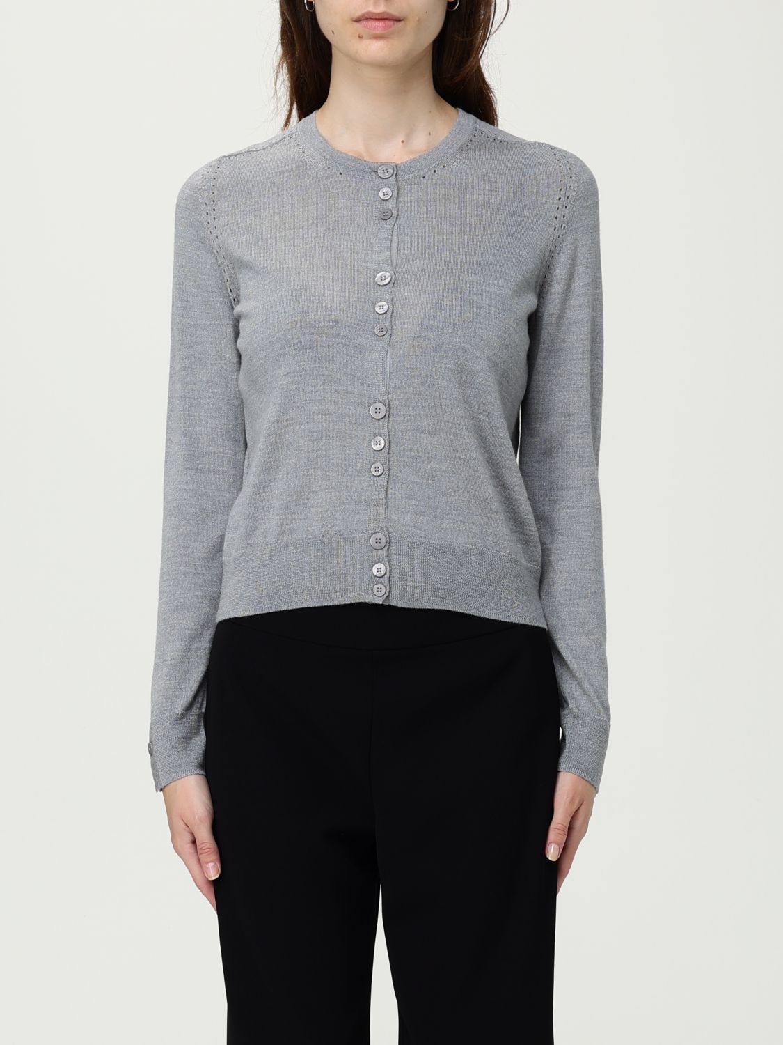 Liu •jo Cardigan Liu Jo Woman Color Grey In Gray