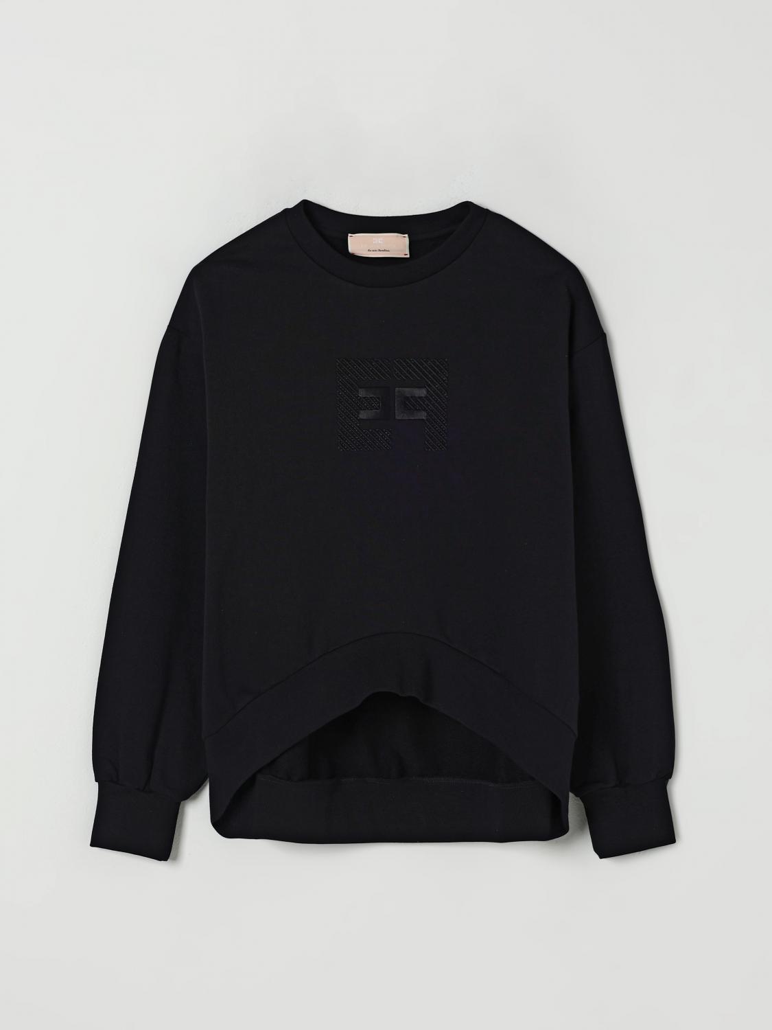 Elisabetta Franchi La Mia Bambina Sweater Kids Color Black In Black