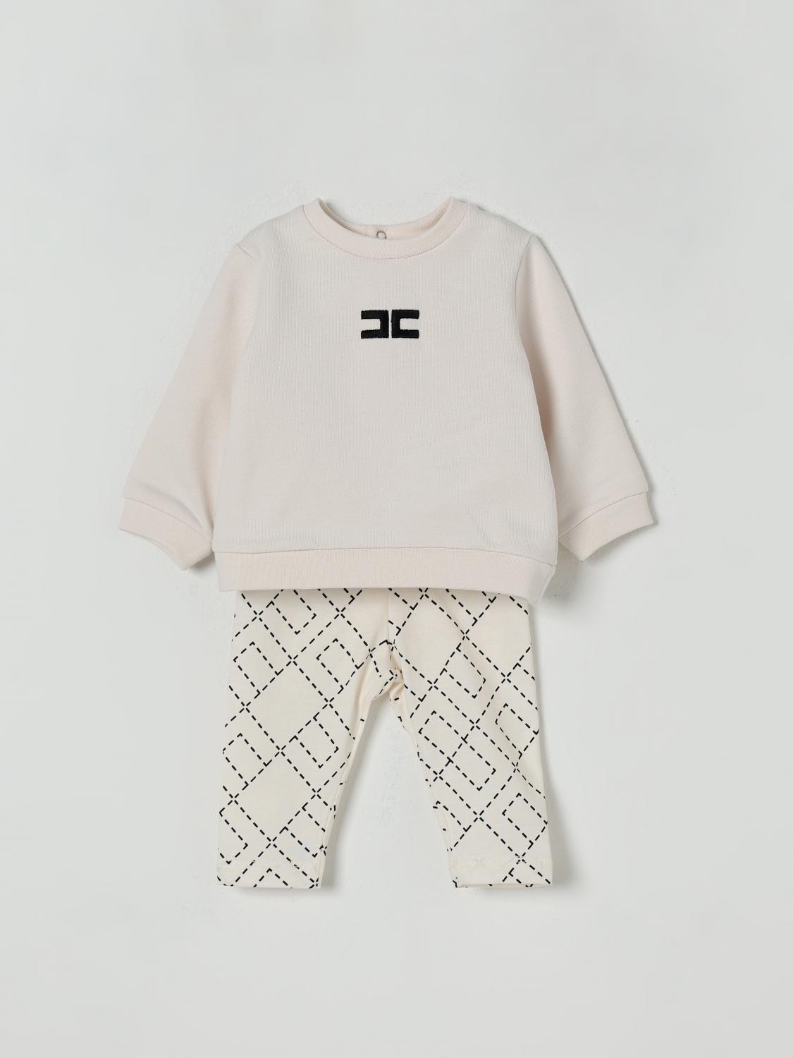 Elisabetta Franchi La Mia Bambina Sweater Kids Color Yellow Cream In White