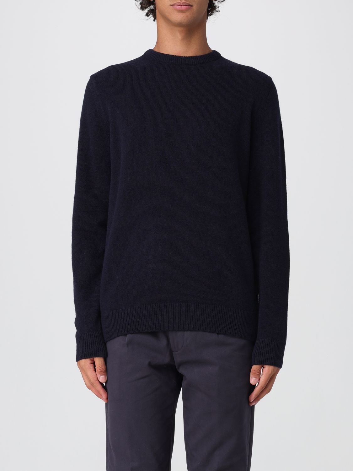 Barbour Sweater Men Color Blue In Blue