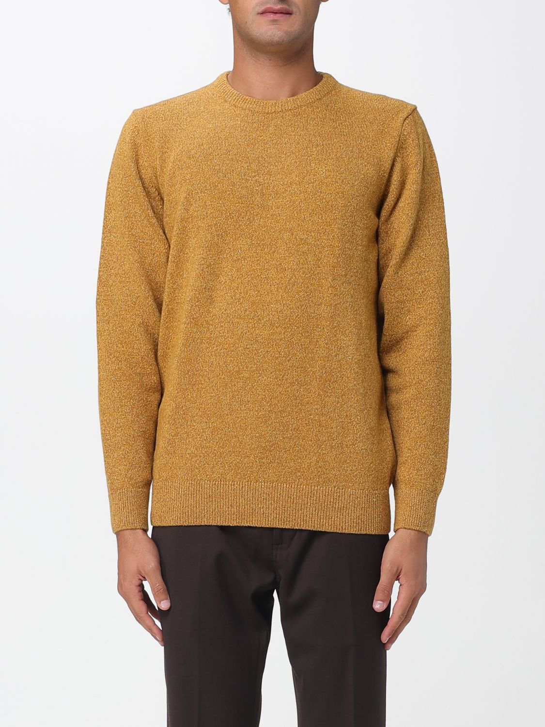 毛衣 BARBOUR 男士 颜色 黄色