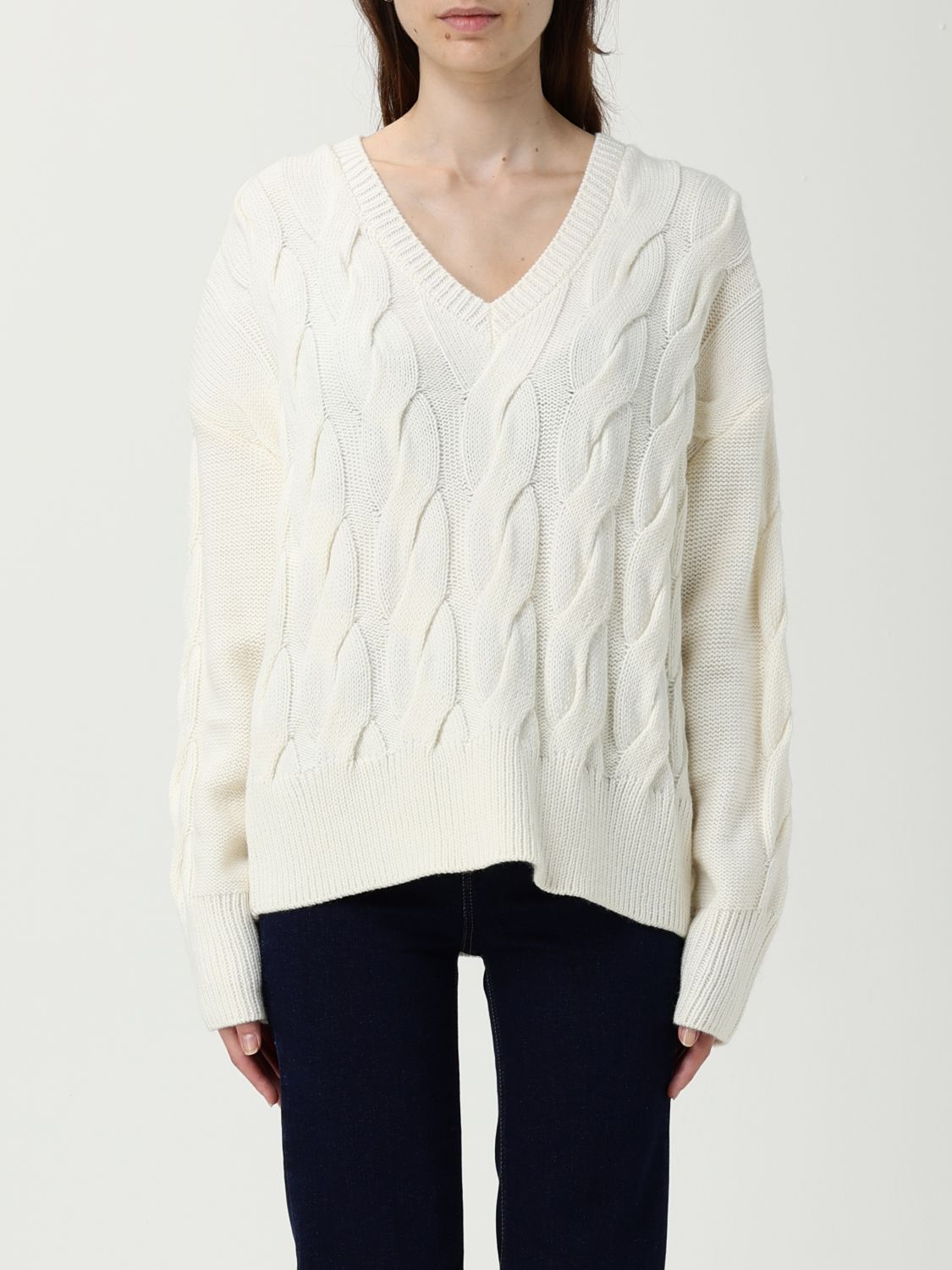 Liu •jo Sweater Liu Jo Woman Color White In White