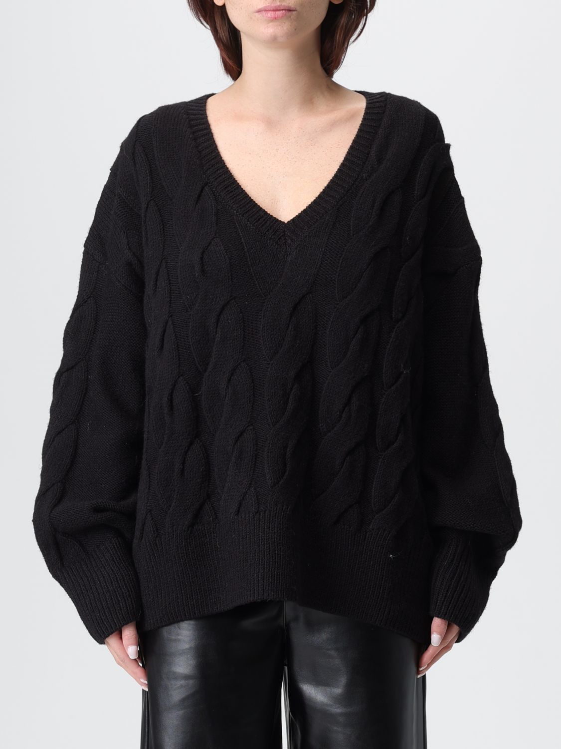 Liu •jo Sweater Liu Jo Woman Color Black In Black