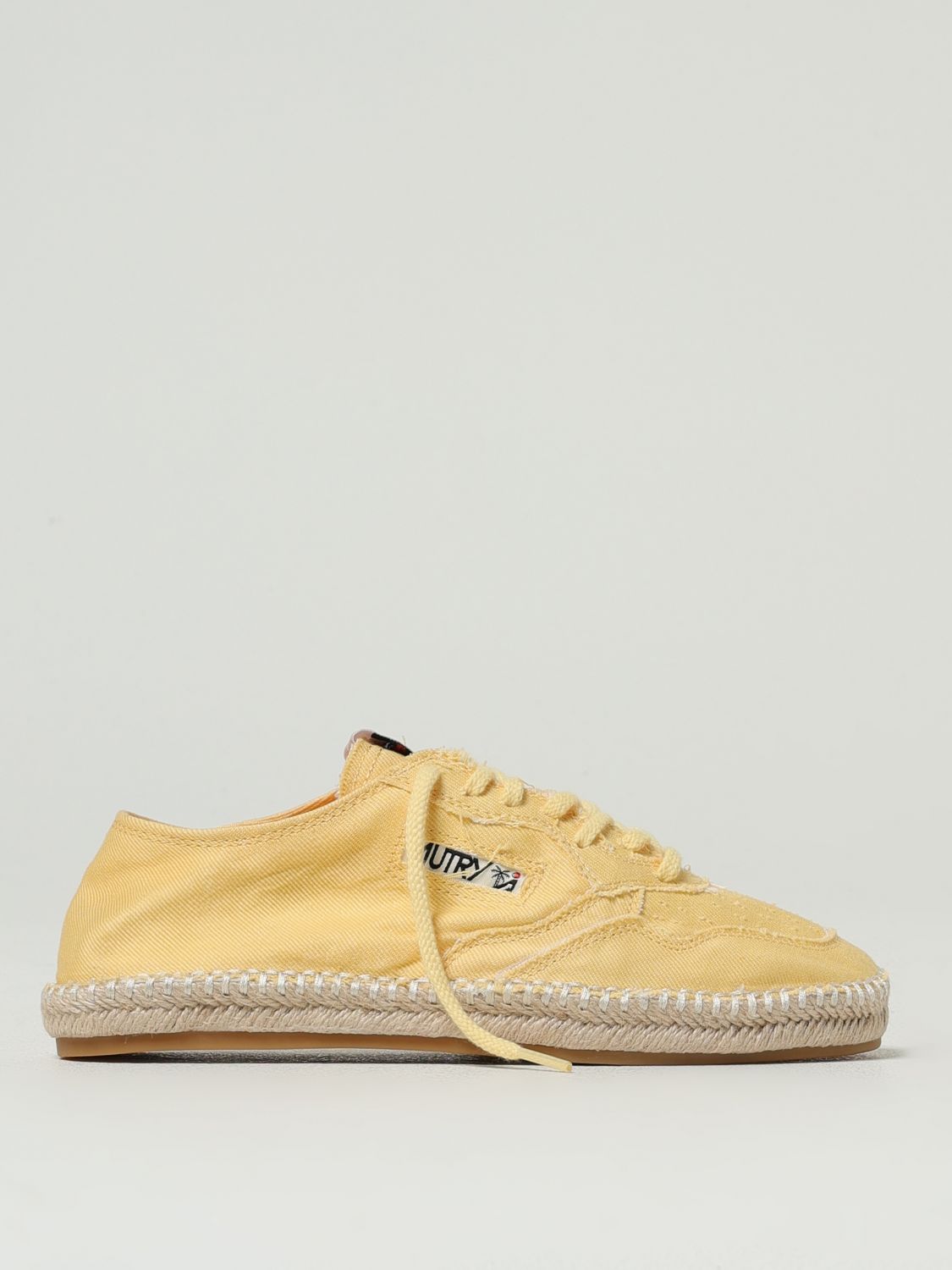 Autry Espadrillas Low Wom Can Can Pastyell In Yellow