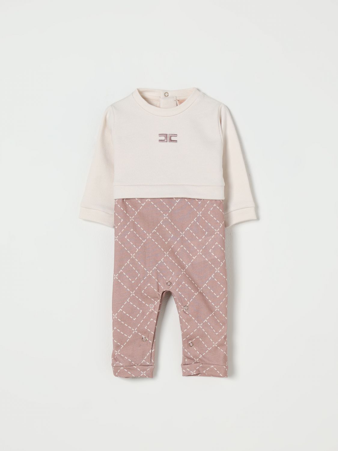 Elisabetta Franchi La Mia Bambina Tracksuits Kids Color Milk In Pink