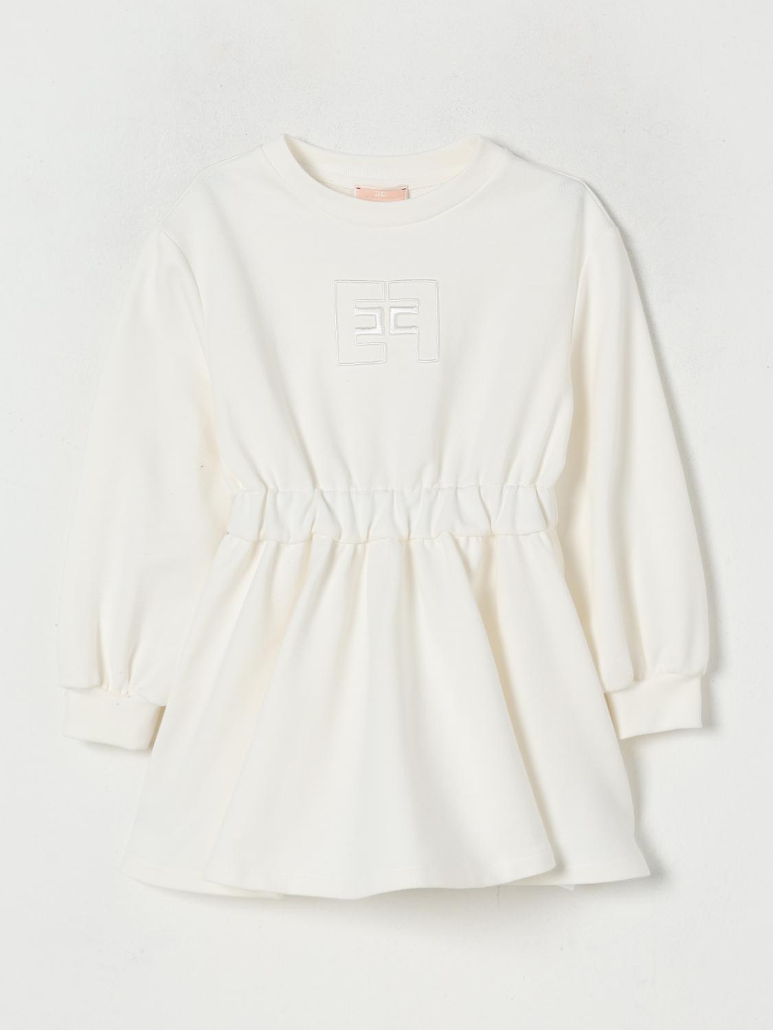 Elisabetta Franchi La Mia Bambina Romper Kids Color Ivory In White