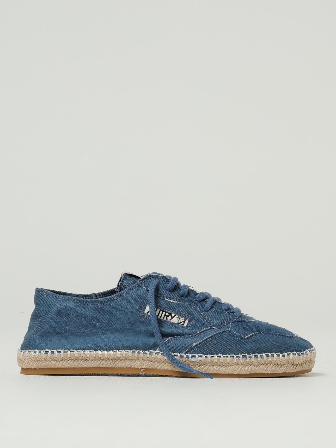 Autry Espadrillas Canvas Sneakers In Blue