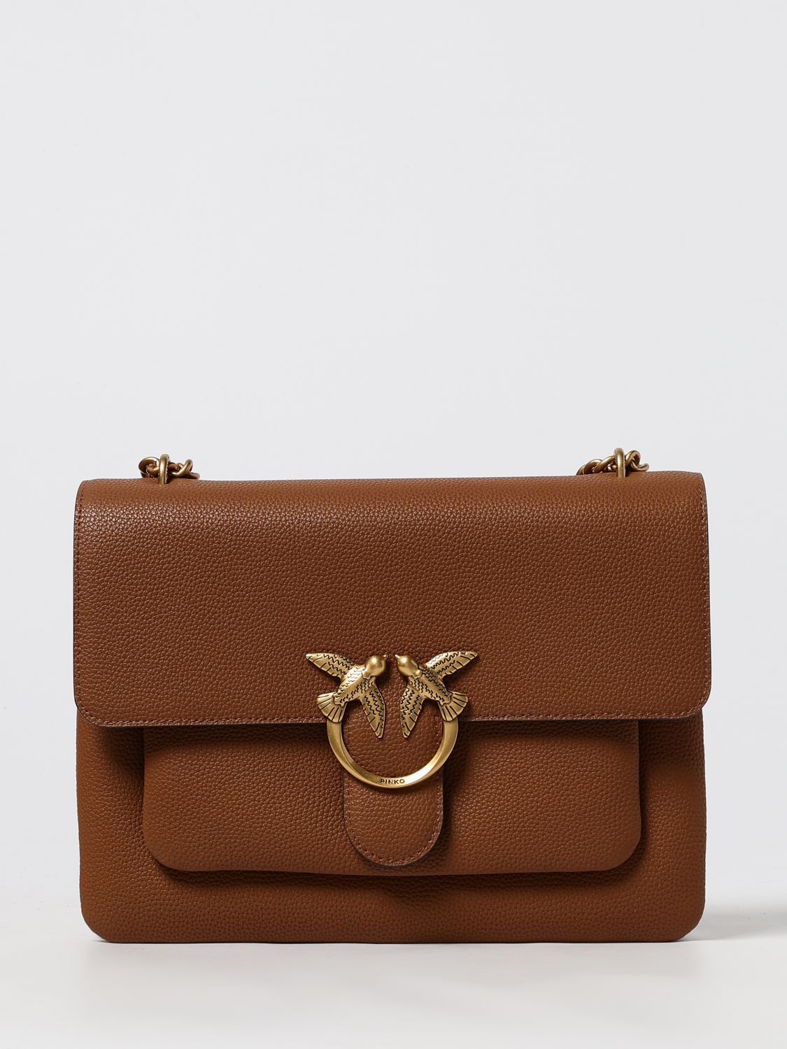 Pinko Crossbody Bag  Woman Color Brown In Brown