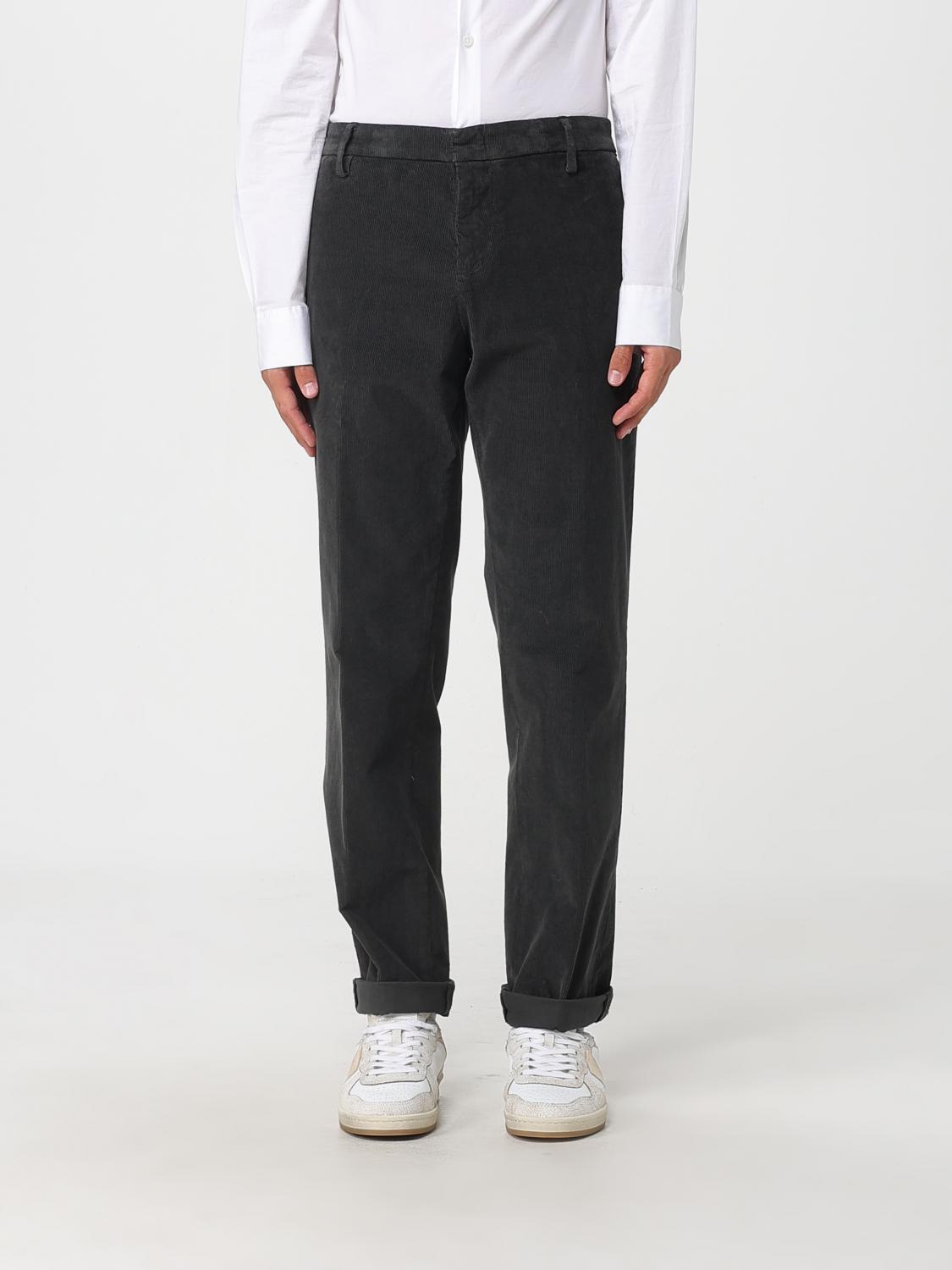 Dondup Gaubert Corduroy Trousers In Gray