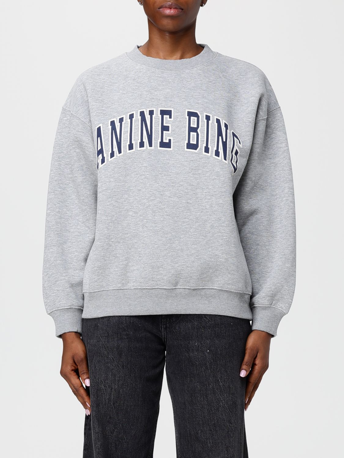 Anine Bing Sweatshirt  Woman Color Grey In Gray