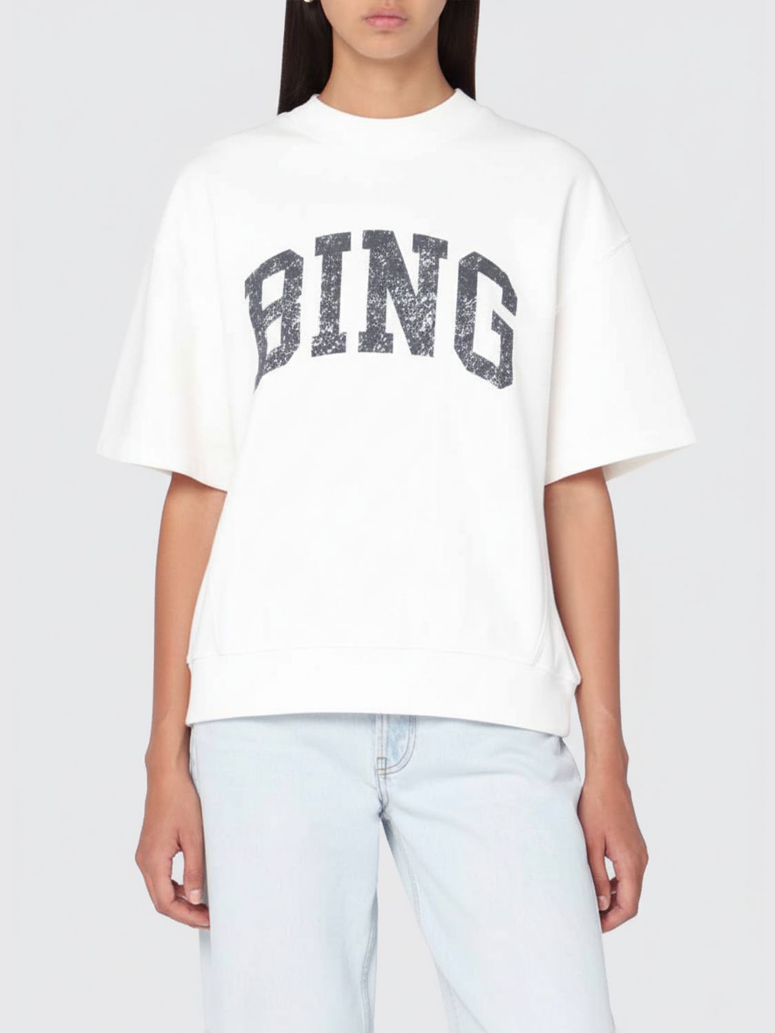 Anine Bing Camiseta - Blanco In White