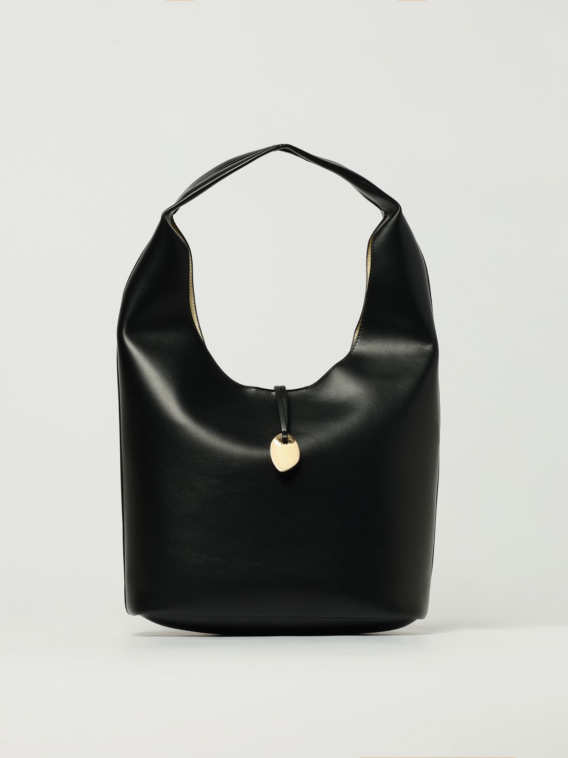 Calvin Klein Shoulder Bag Woman Color Black In Black