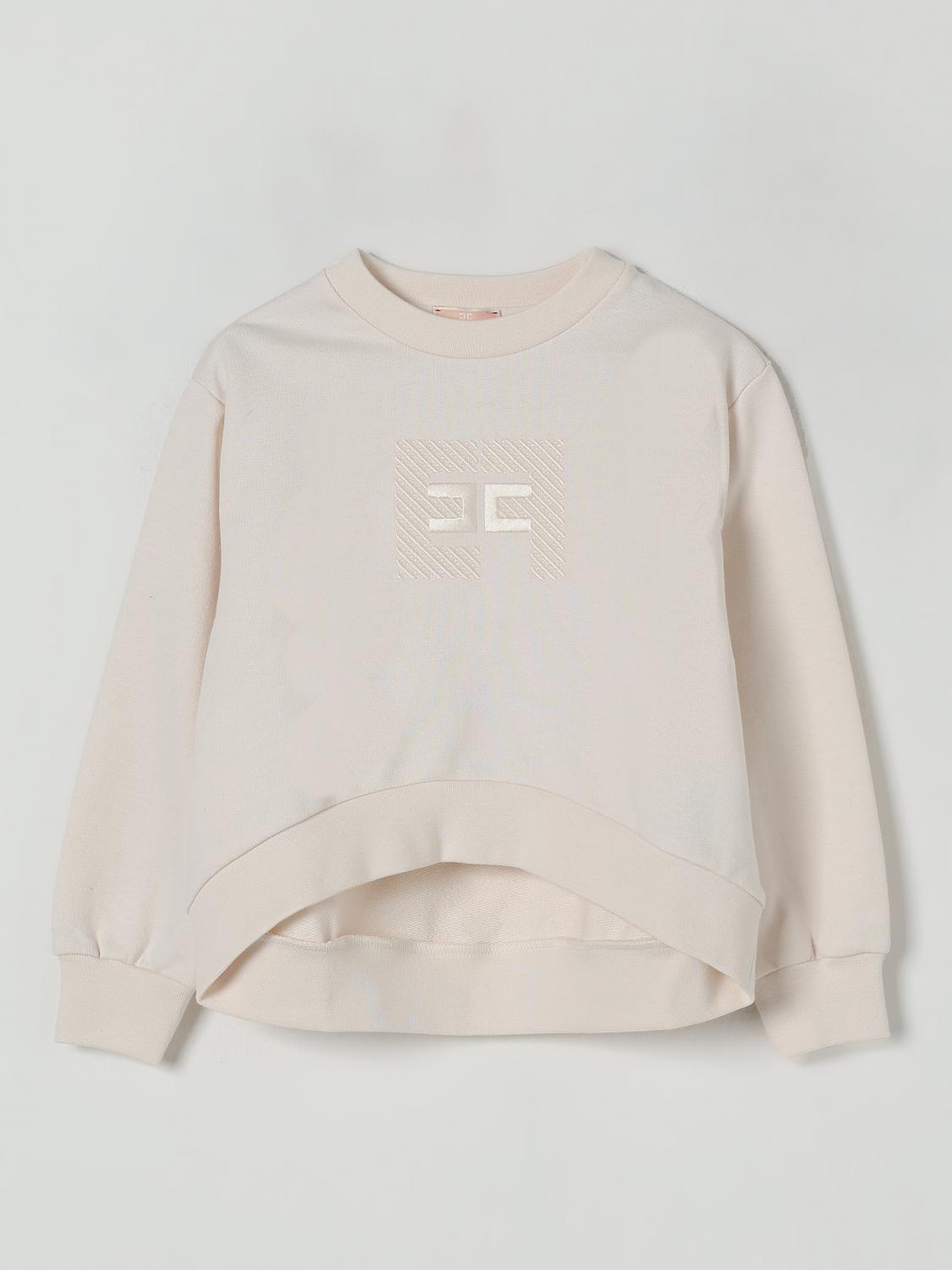 Elisabetta Franchi La Mia Bambina Sweater  Kids Color Milk In White