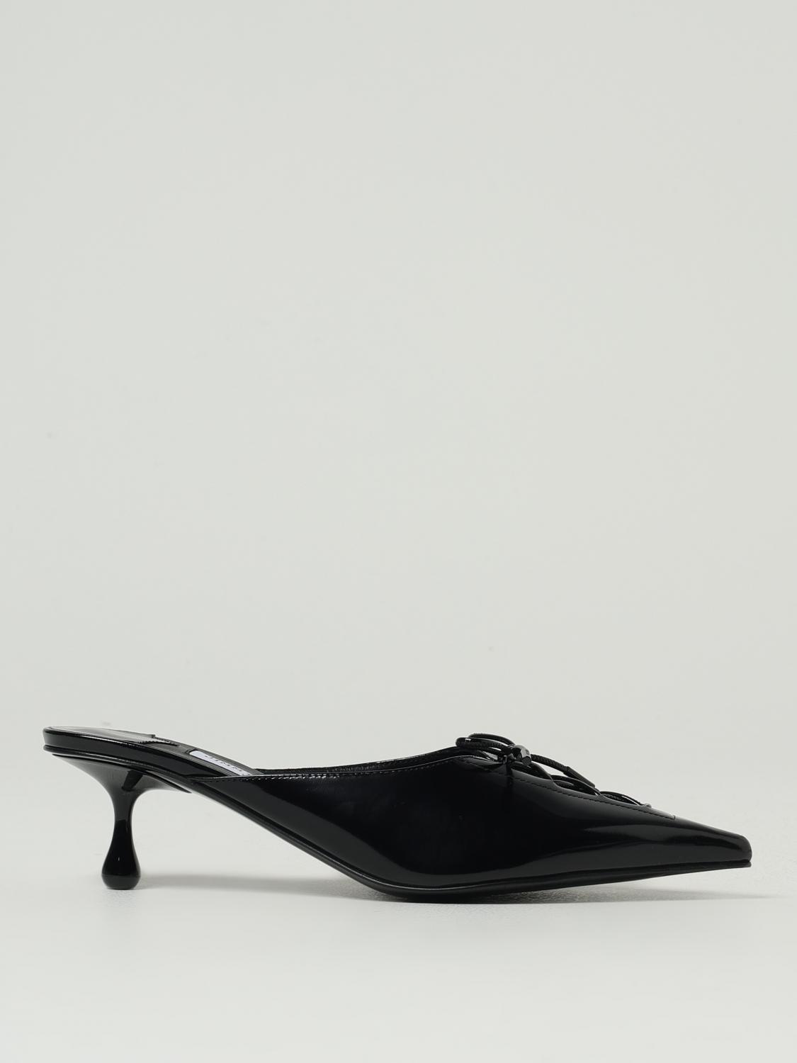 Jimmy Choo 50mm Scarlett Lace-up Pointed-toe Mules In Black