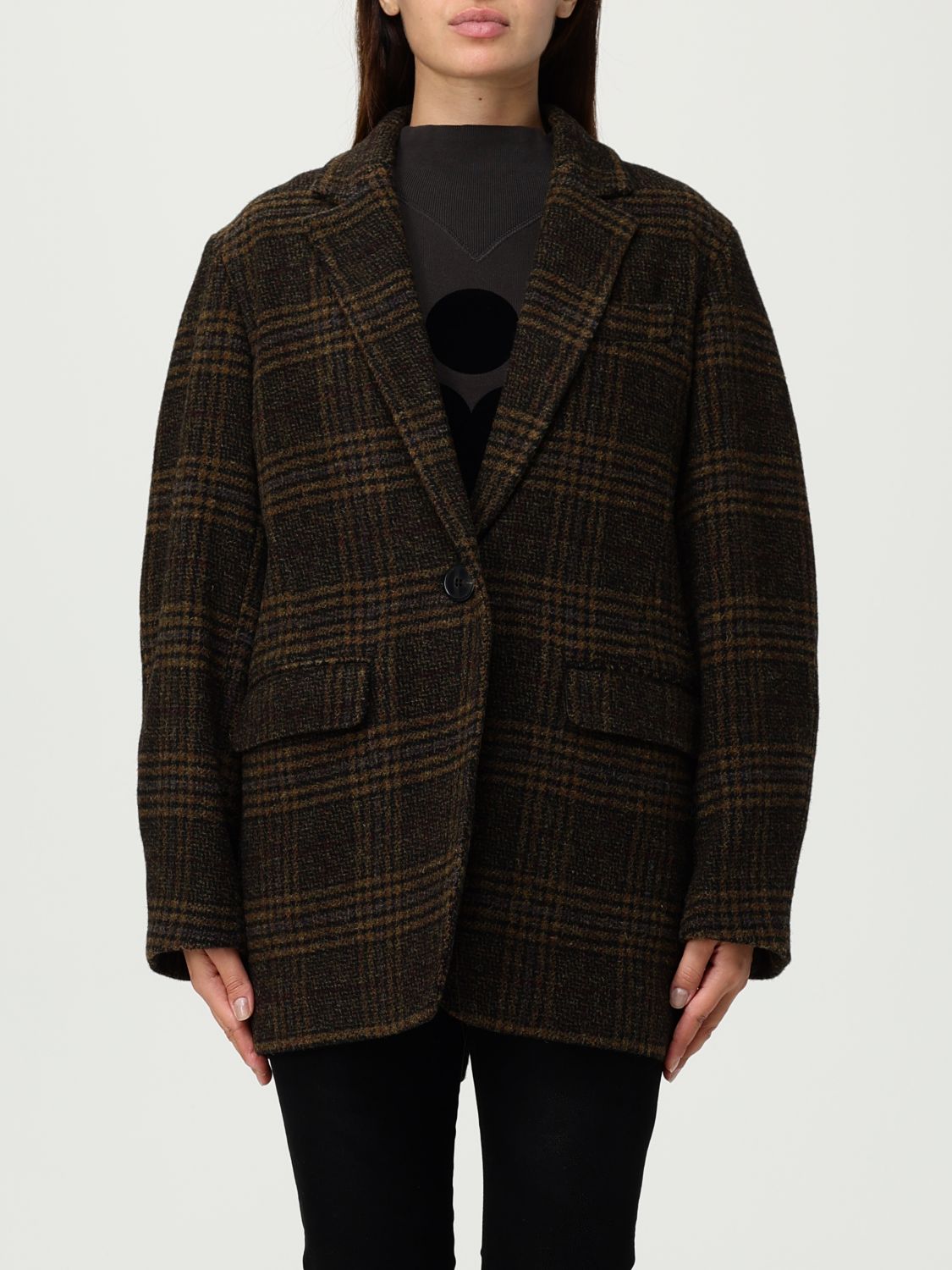 Isabel Marant Étoile Jacket Isabel Marant Etoile Woman Color Brown In Brown