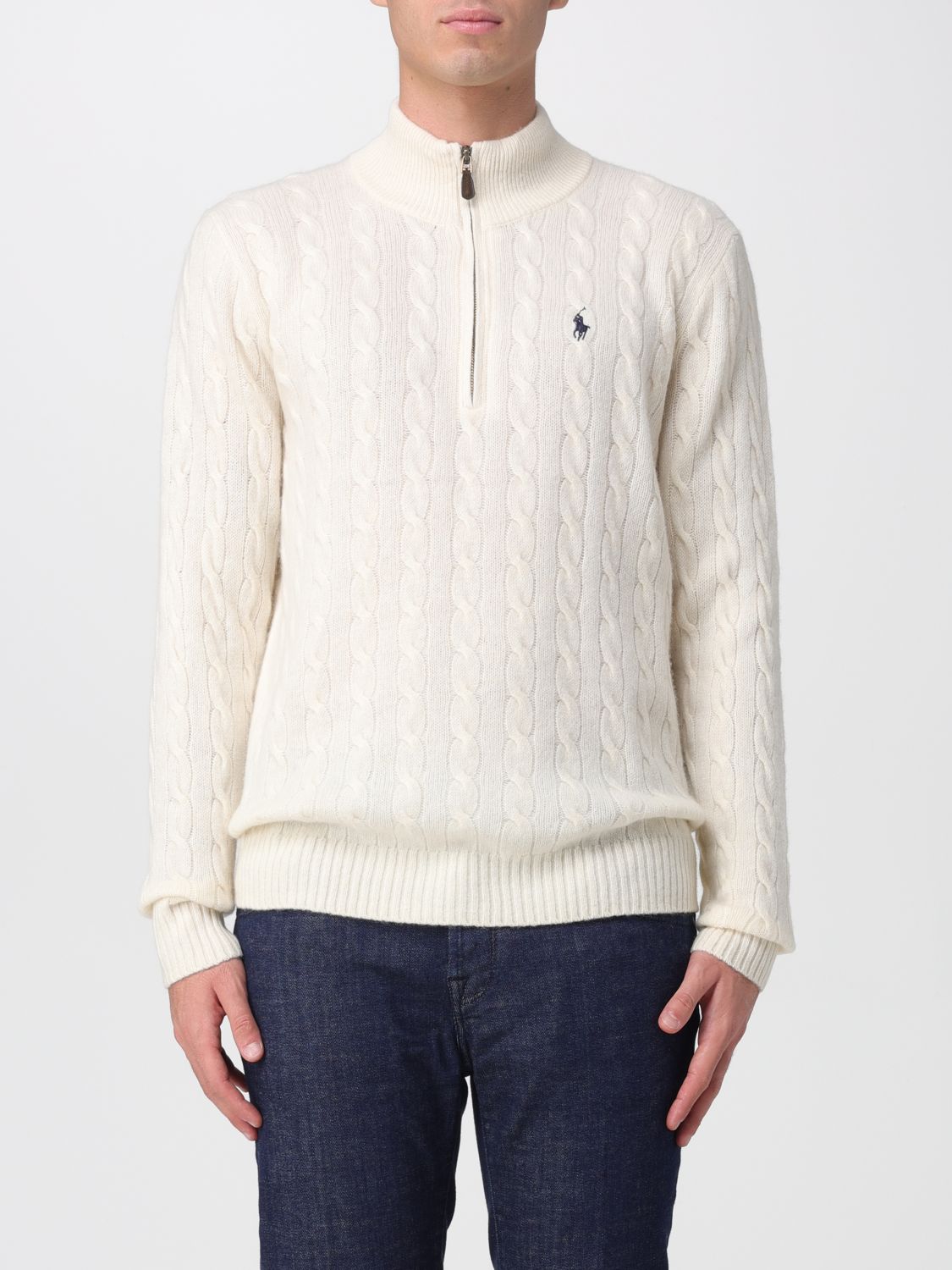 Polo Ralph Lauren Sweater  Men Color Beige In White